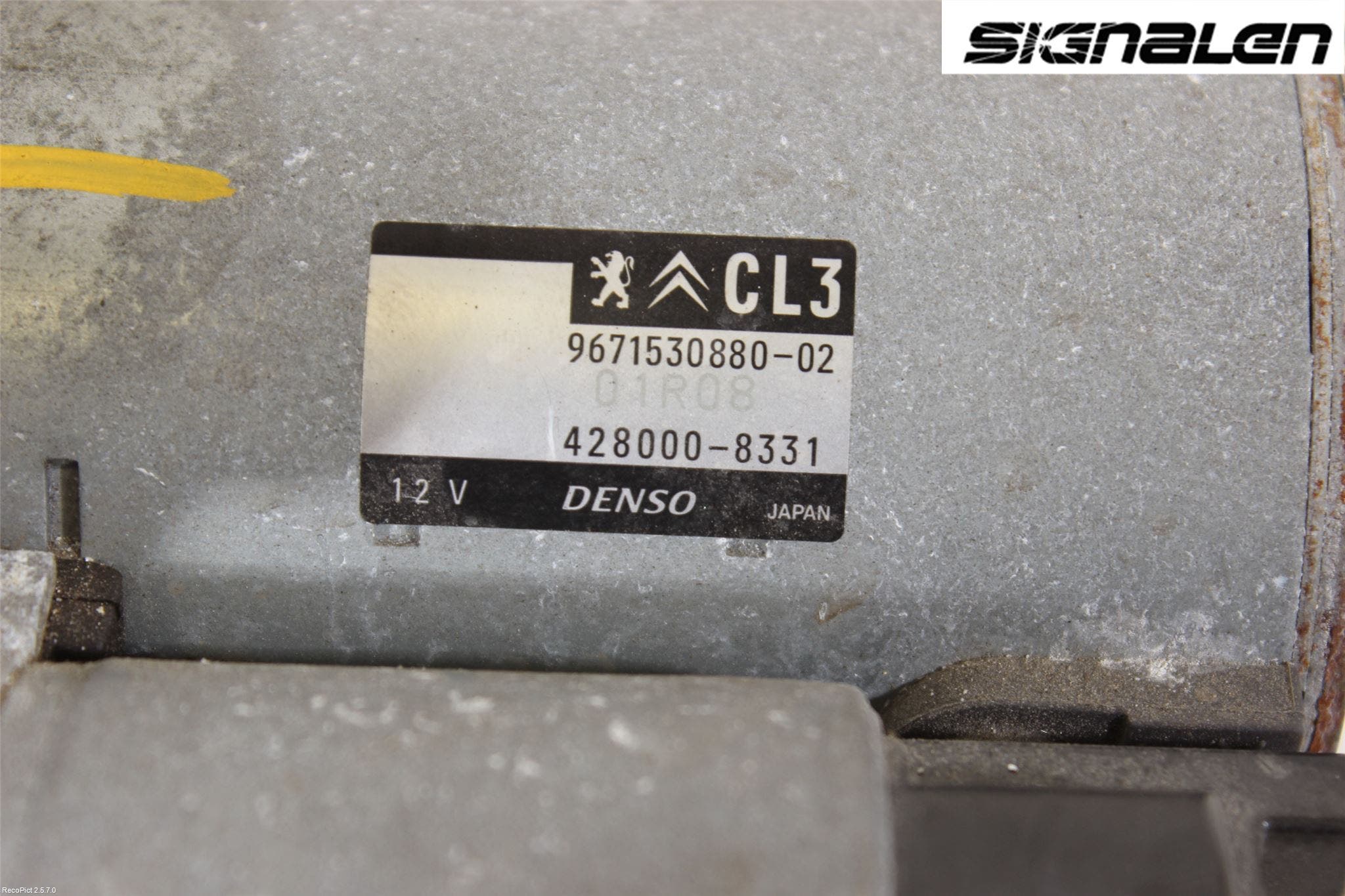 Peugeot 208 12-15 Startmotor