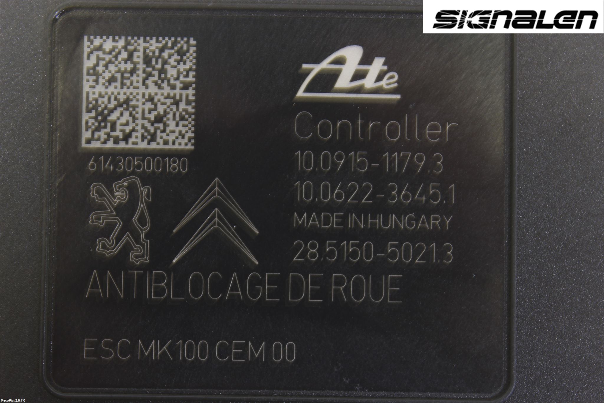 Peugeot 208 12-15 Abs Hydraulaggregat