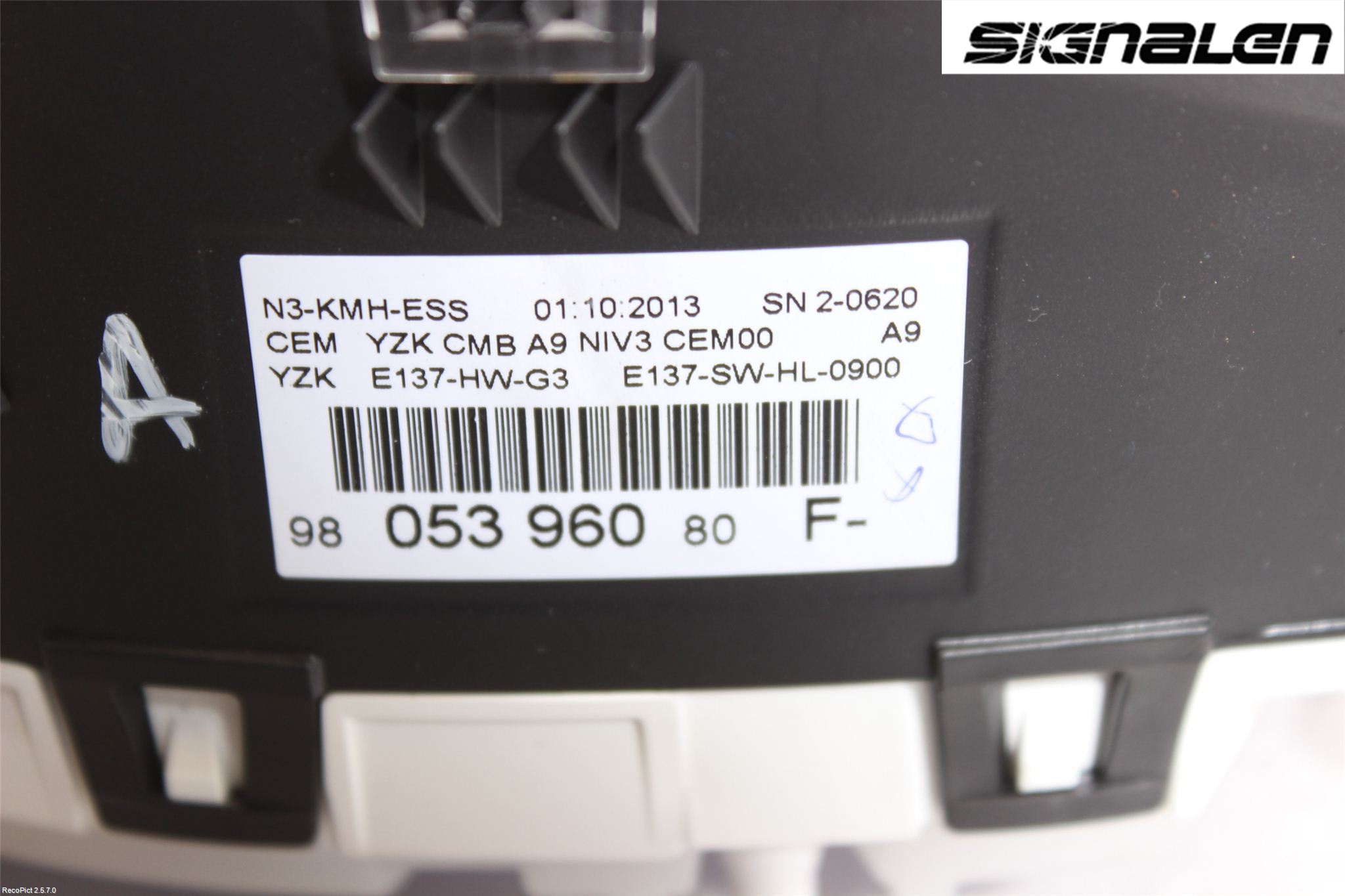 Peugeot 208 12-15 Instrument Komb