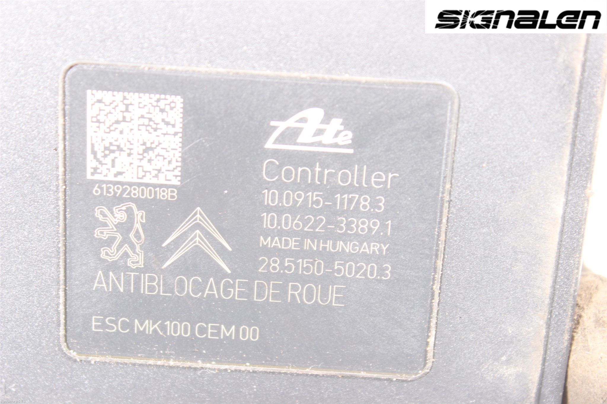 Peugeot 208 12-15 Abs Hydraulaggregat