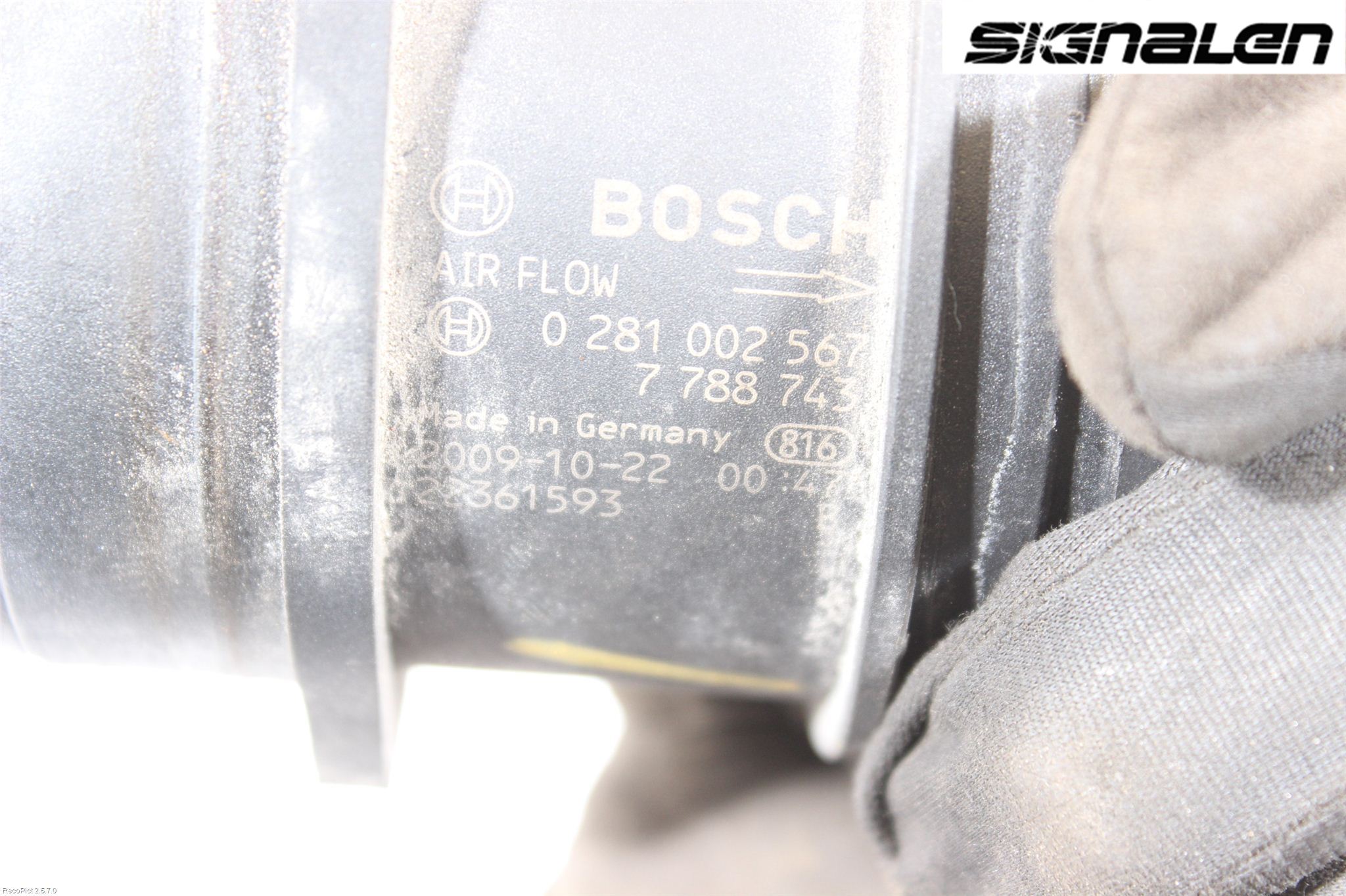 BMW 3 E90/91 SED/TOU 05-12 Injluftmassamätare