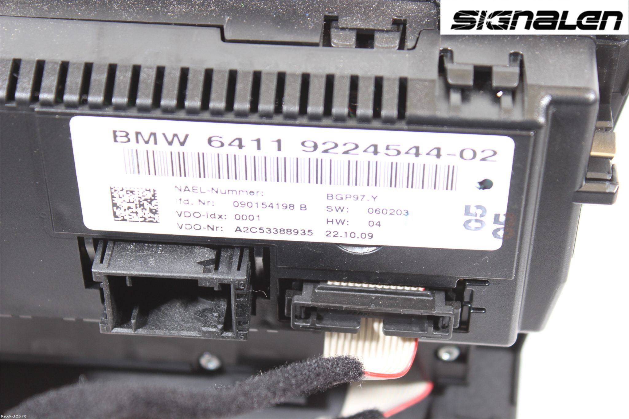 BMW 3 E90/91 SED/TOU 05-12 Ac Styrenhet Ac Manöveren