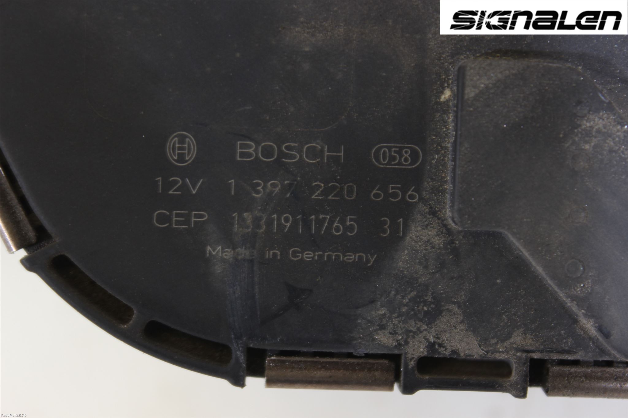 Volkswagen VW TOURAN 10-15 Torkarmotor Vindruta
