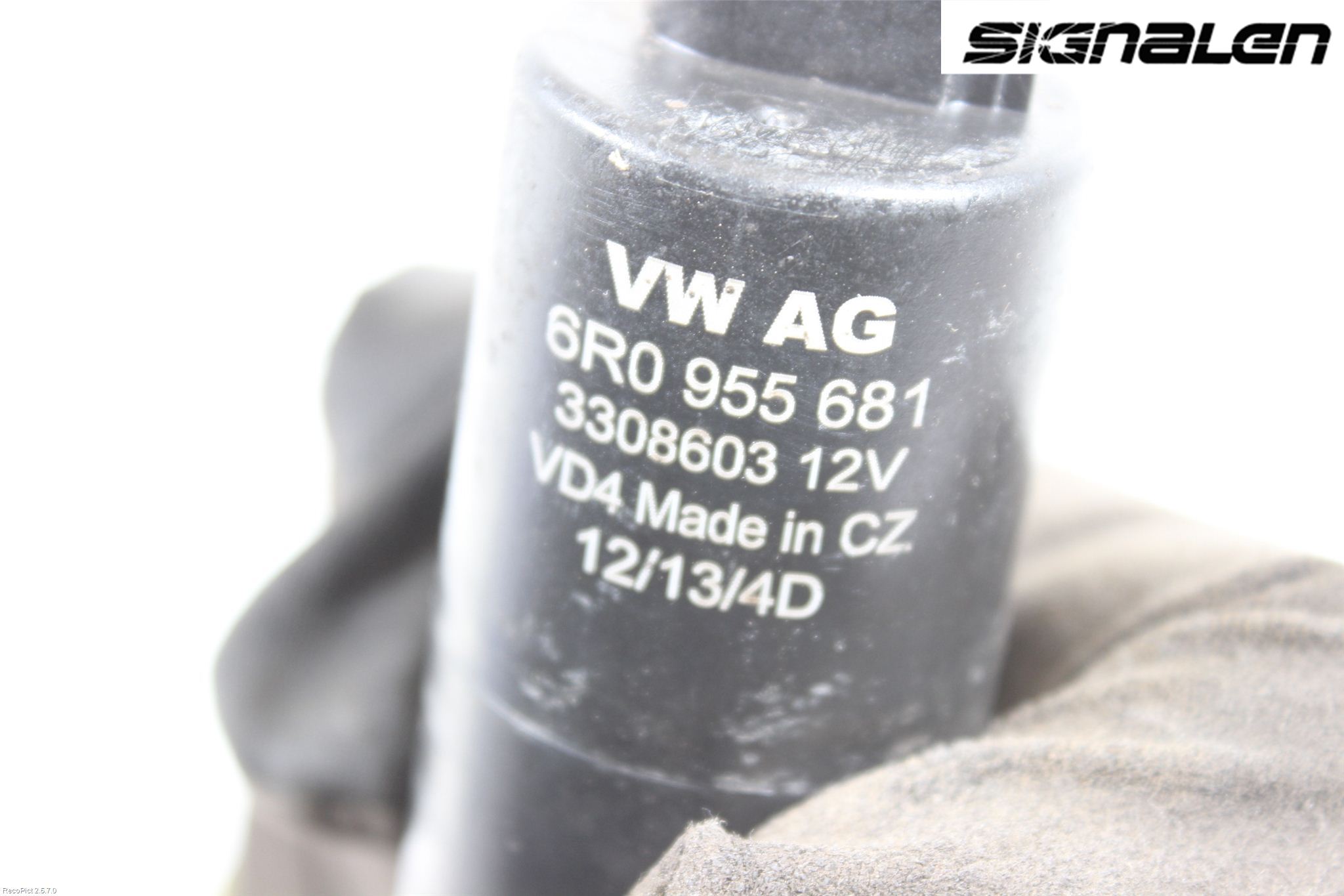 Volkswagen VW PASSAT 11-14 Spolarpump Högtryck