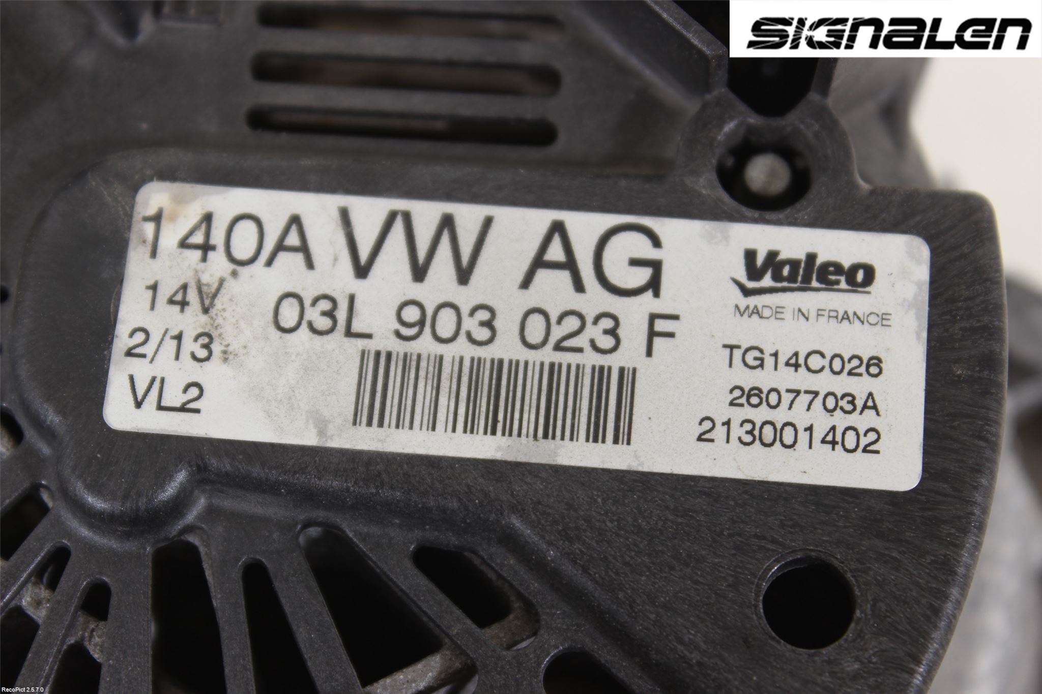Skoda OCTAVIA (1Z) 05-13 Generator