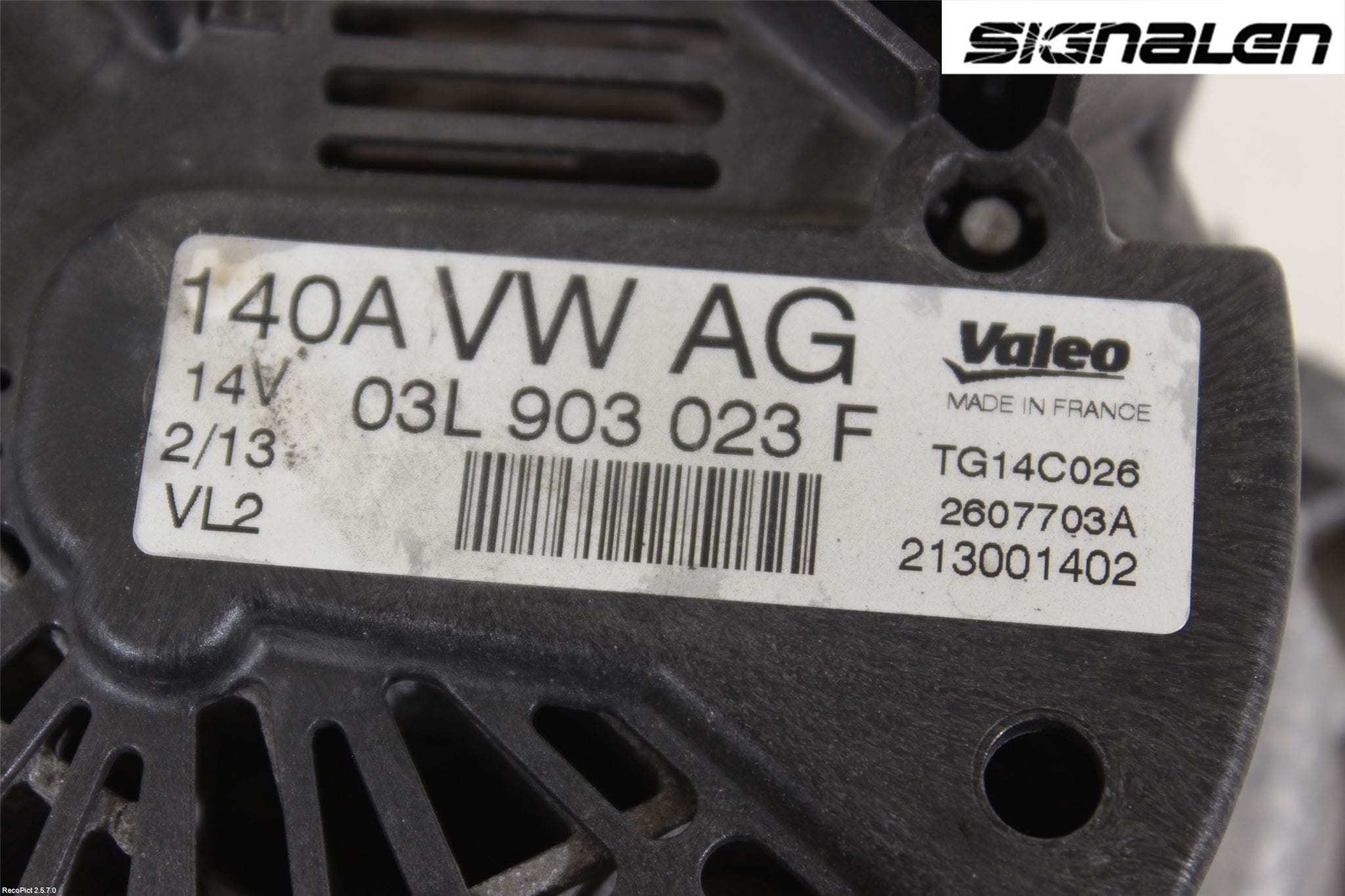 Skoda OCTAVIA (1Z) 05-13 Generator