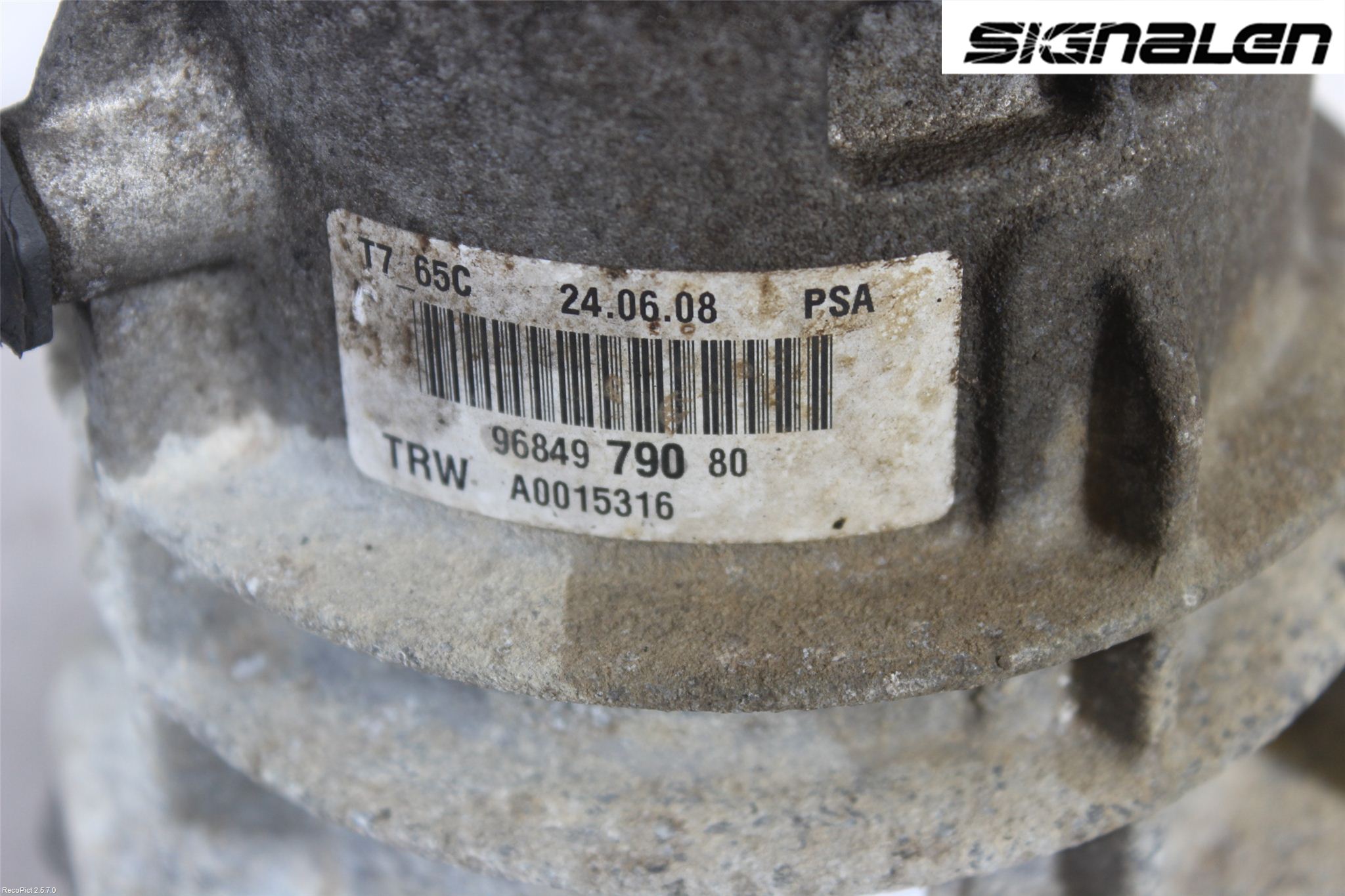 Citroen BERLINGO 08-18 Styrservo Pump Elektrisk