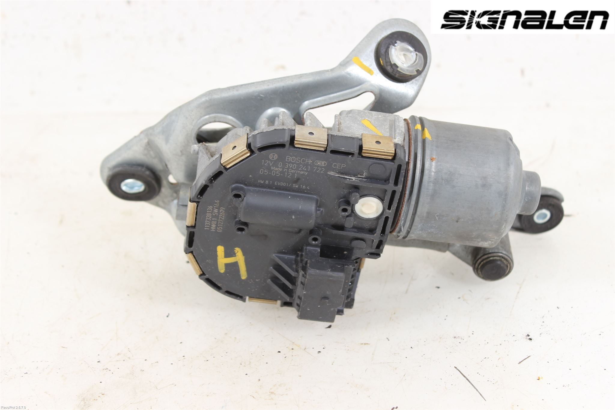 Peugeot 407 Torkarmotor Vindruta