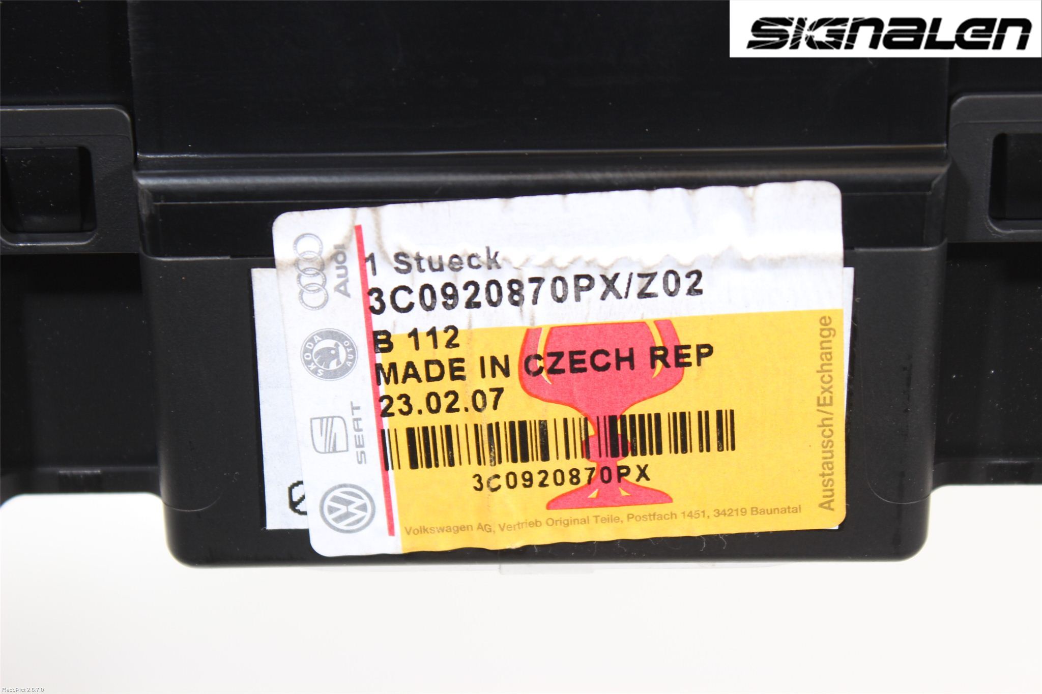 Volkswagen VW PASSAT 05-11 Instrument Komb