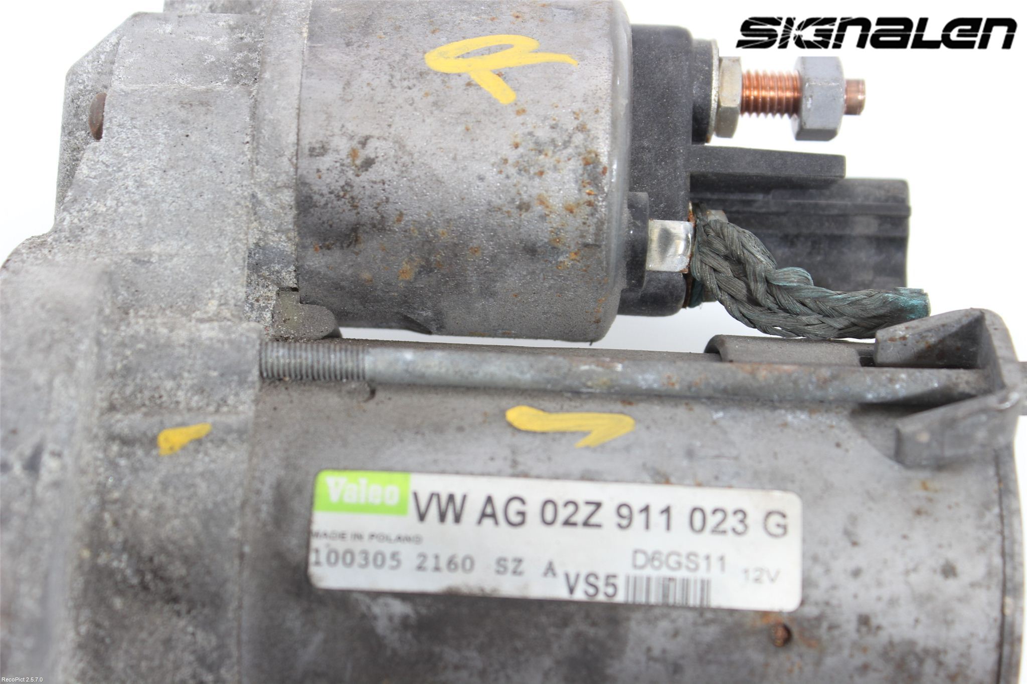 Volkswagen VW PASSAT 05-11 Startmotor