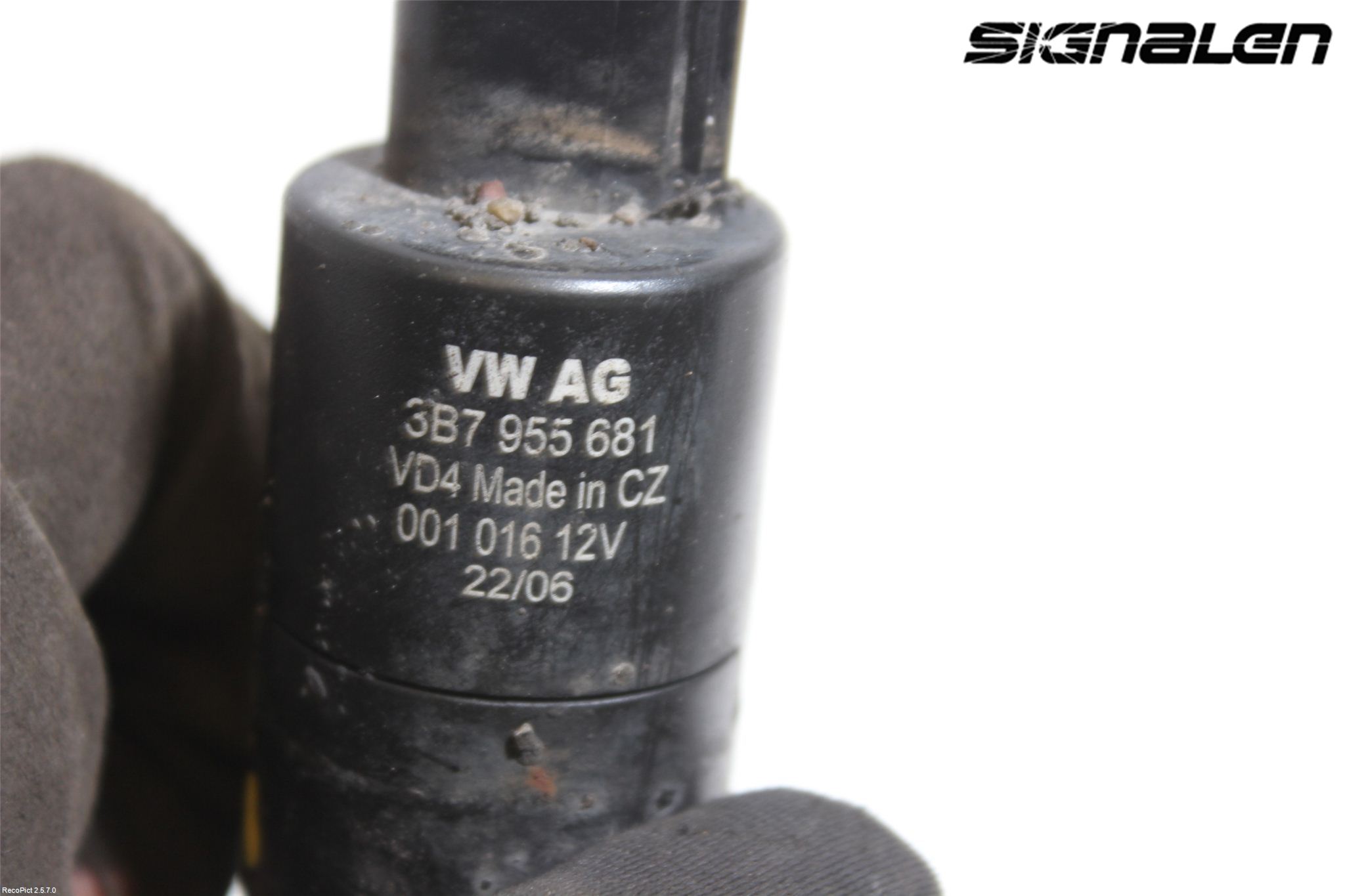 Audi A4/S4 05-07 Spolarpump Högtryck