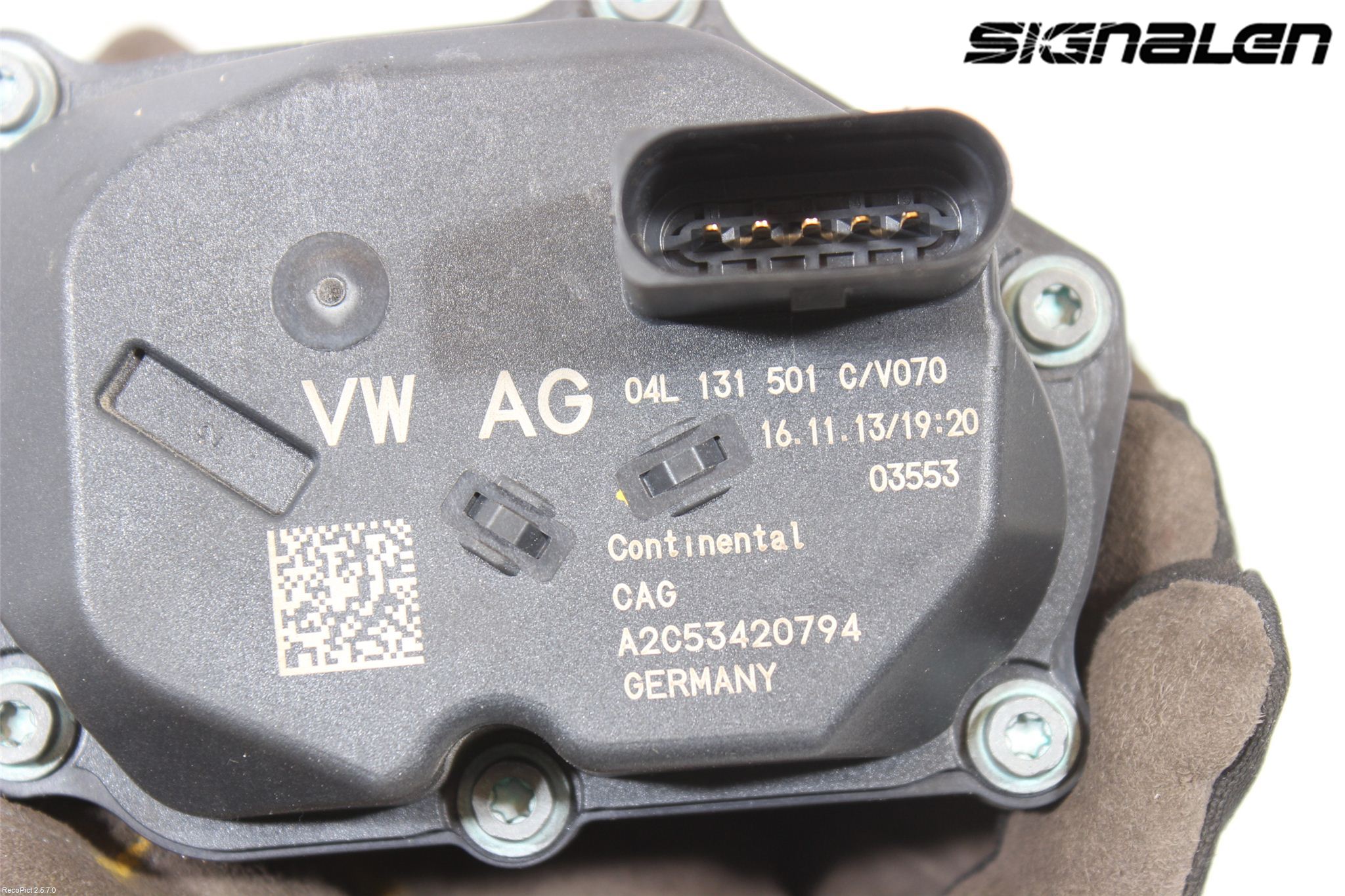 Volkswagen VW GOLF / E-GOLF VII 13-20 Injspjällhus