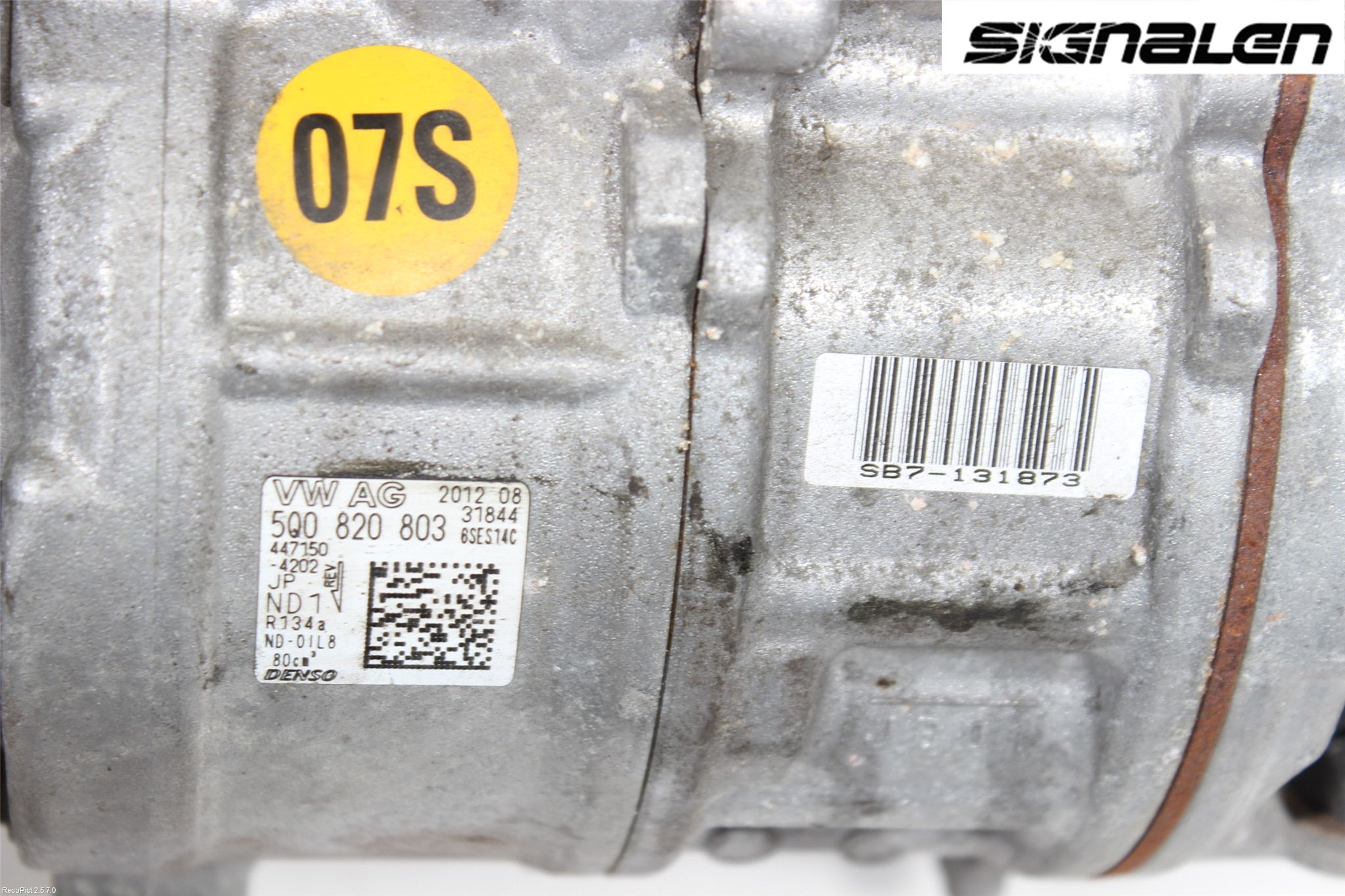 Volkswagen VW GOLF / E-GOLF VII 13-20 Ac Kompressor