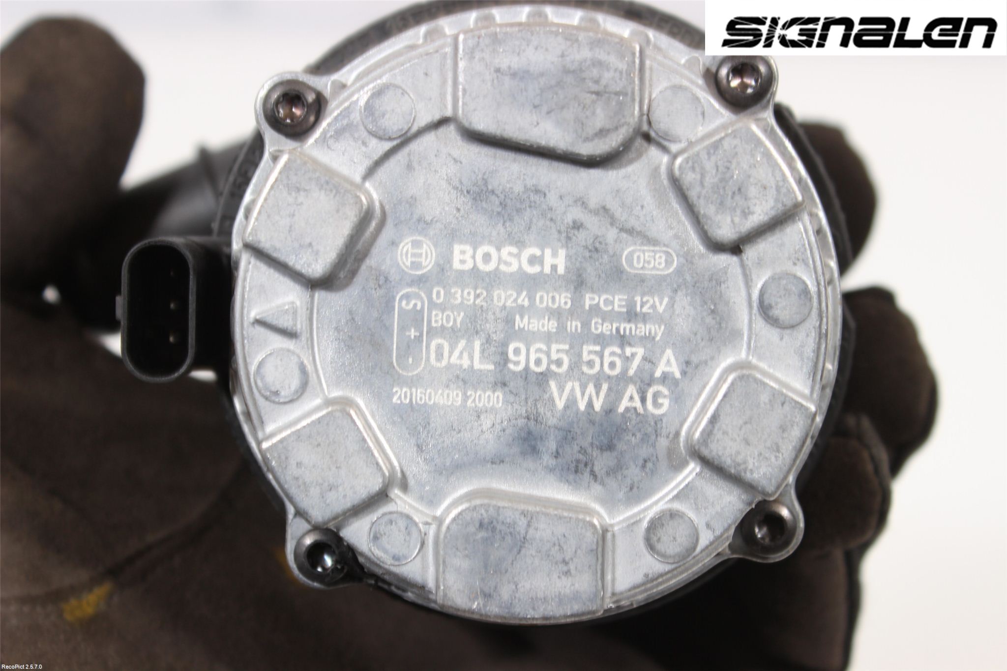 Volkswagen VW PASSAT 15-19 Värme Cirkulationspump