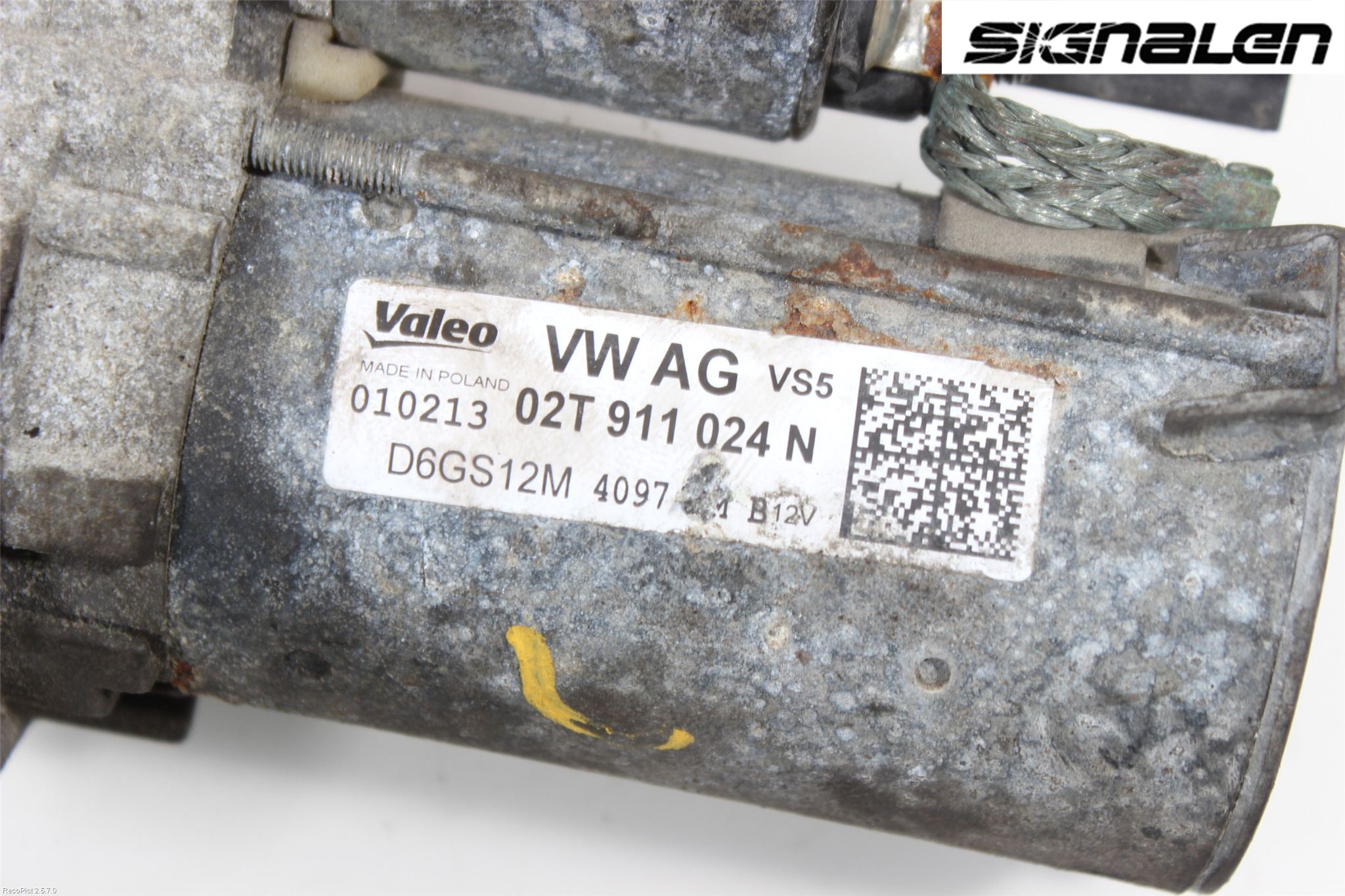 Skoda FABIA 07-14 Startmotor