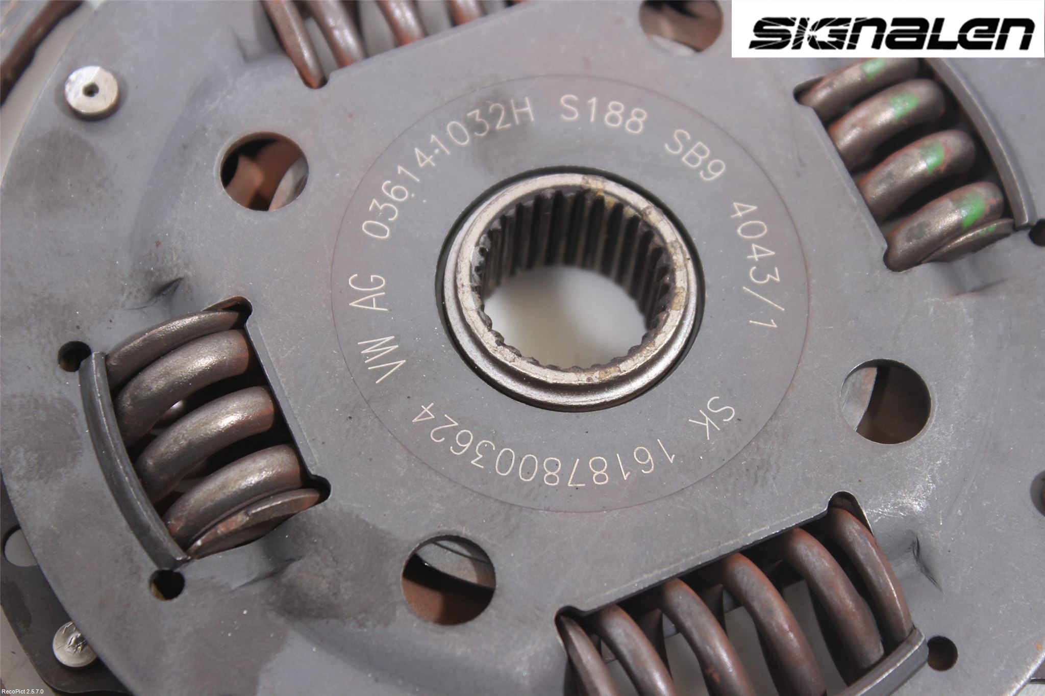 Skoda FABIA 07-14 Koppling-Lamell