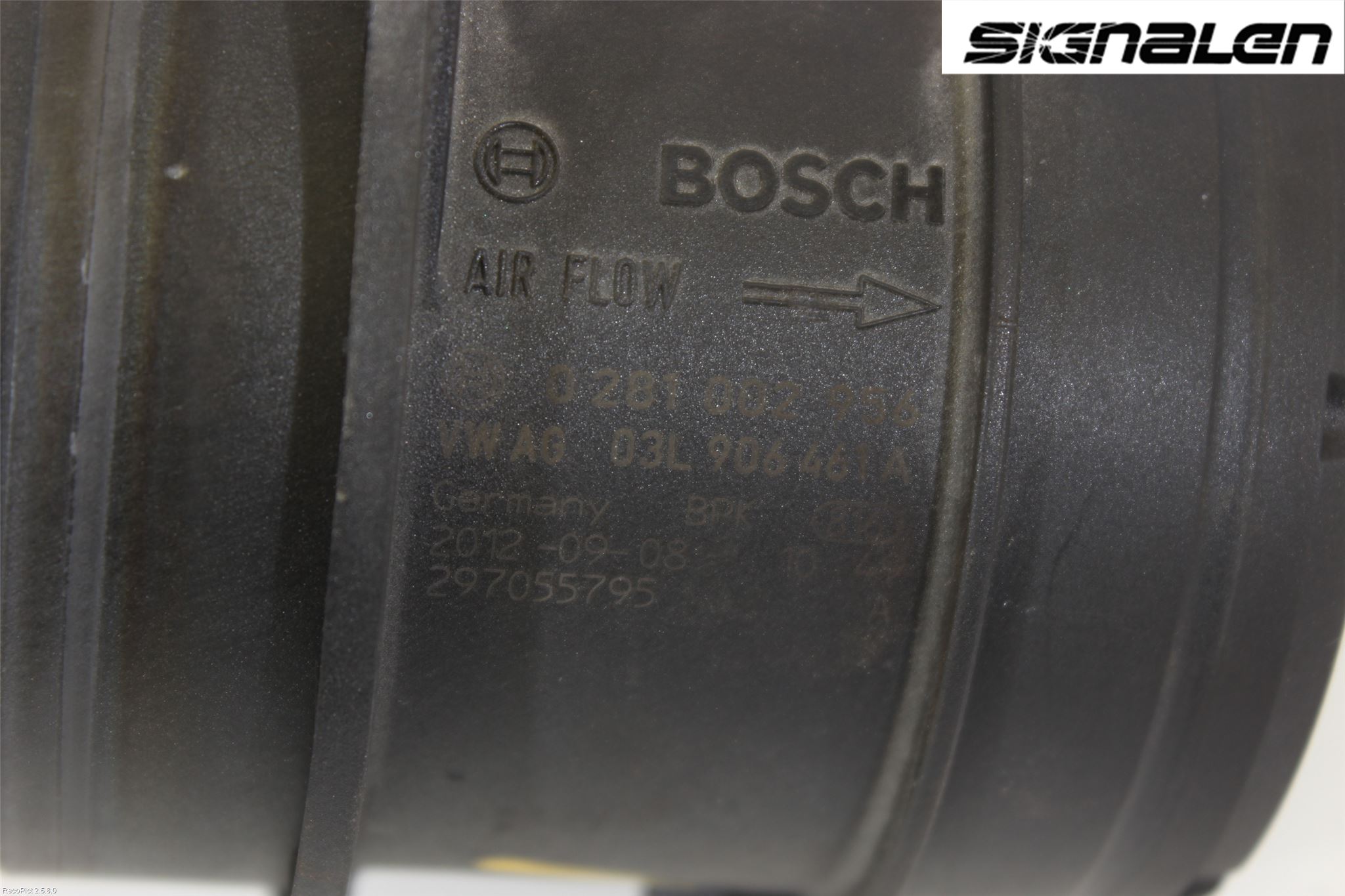 Volkswagen VW PASSAT 11-14 Injluftmassamätare