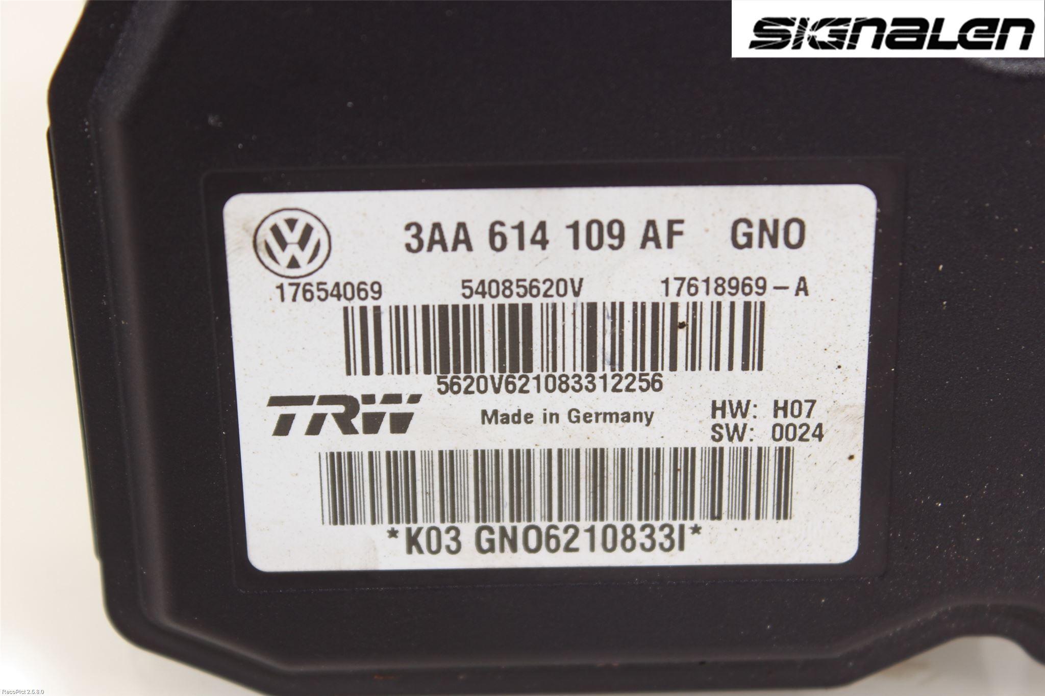 Volkswagen VW PASSAT 11-14 Abs Hydraulaggregat