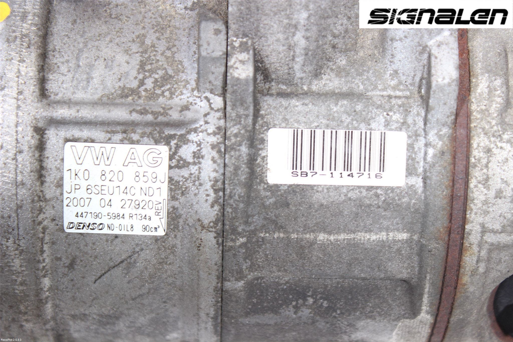 Volkswagen VW GOLF V 04-09 Ac Kompressor