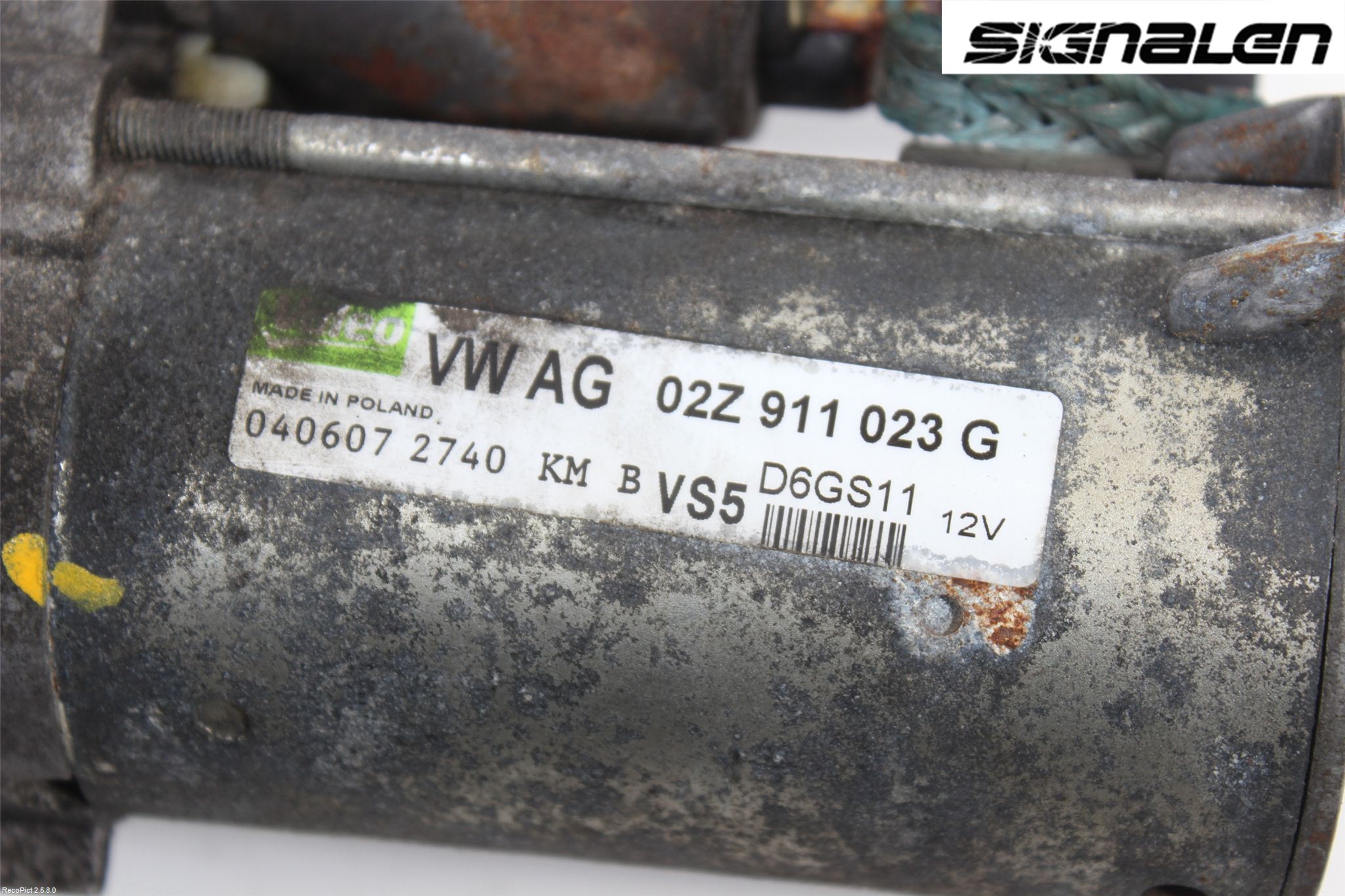 Volkswagen VW GOLF V 04-09 Startmotor