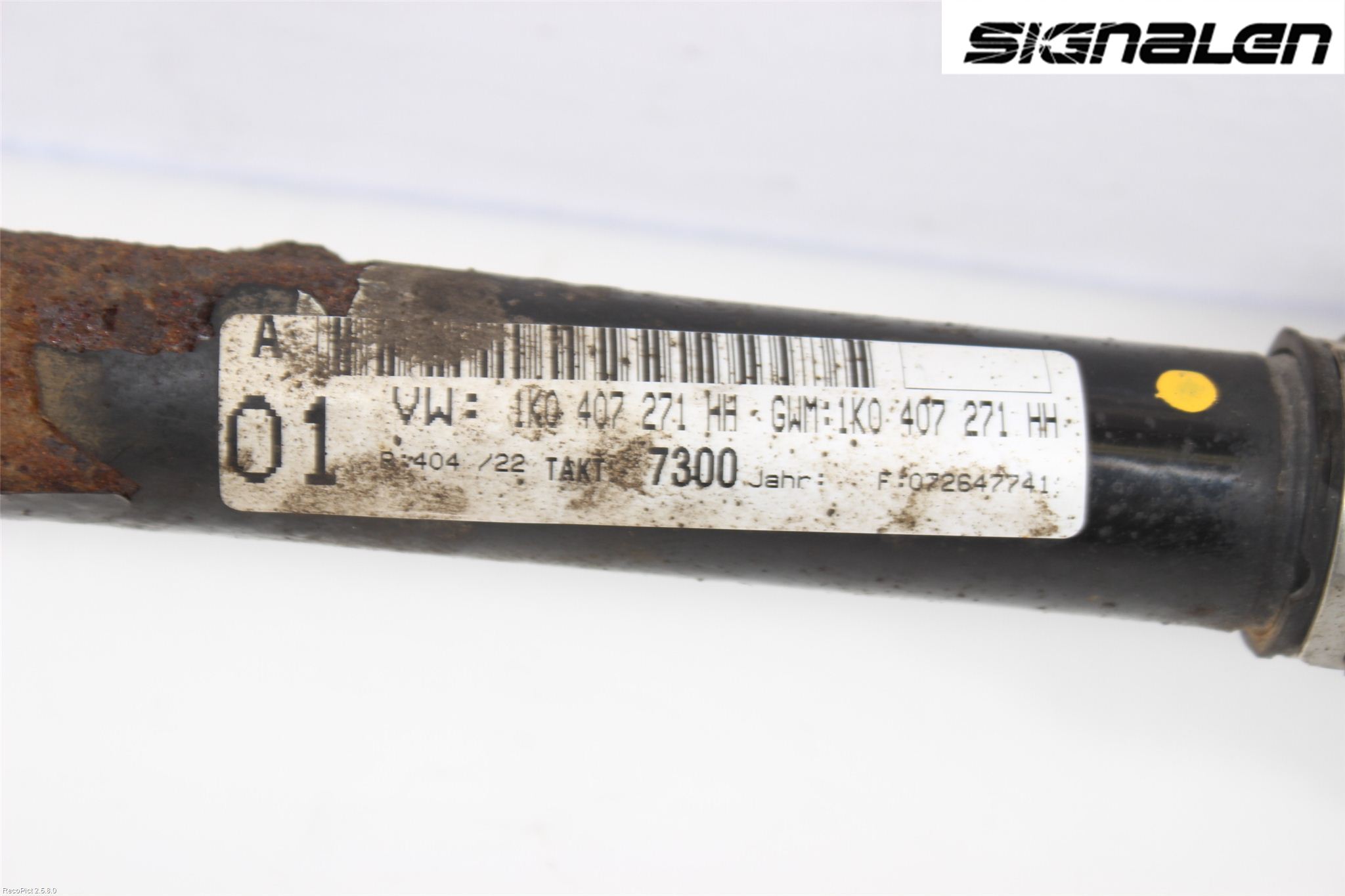 Volkswagen VW GOLF V 04-09 Drivaxel Fram Vänster
