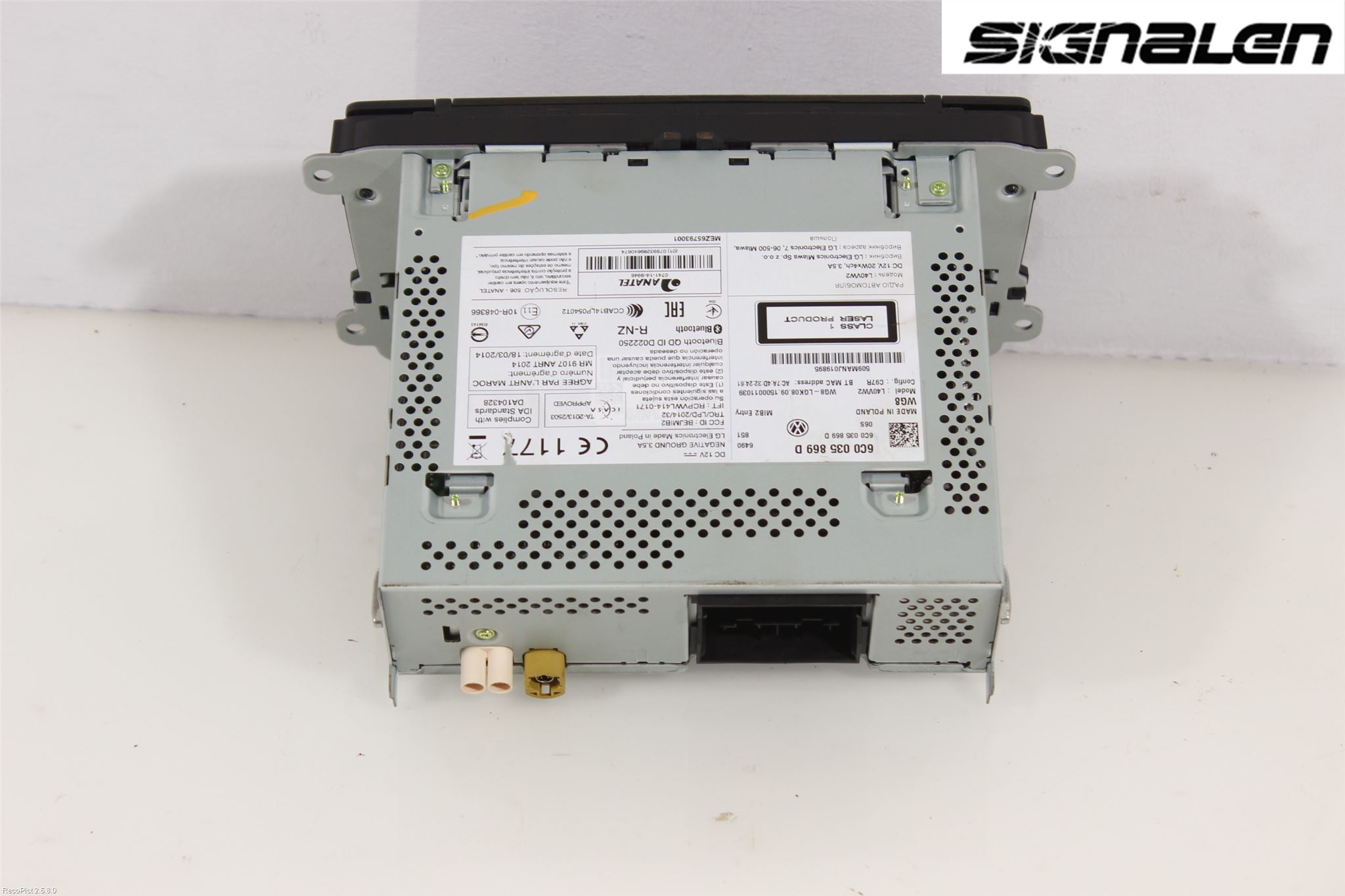 Volkswagen VW POLO 10-17 Radio