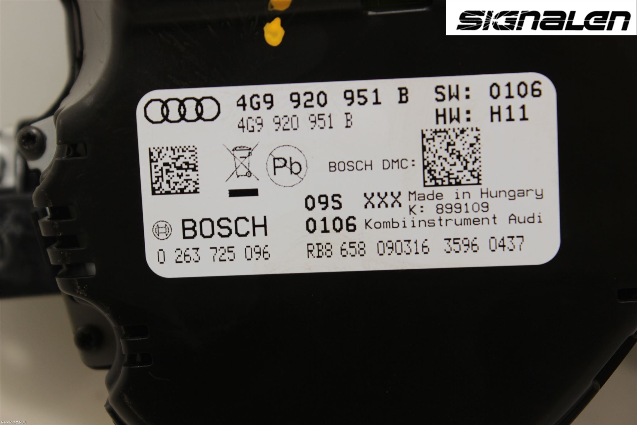 Audi A6 ALLROAD 12-18 Instrument Komb