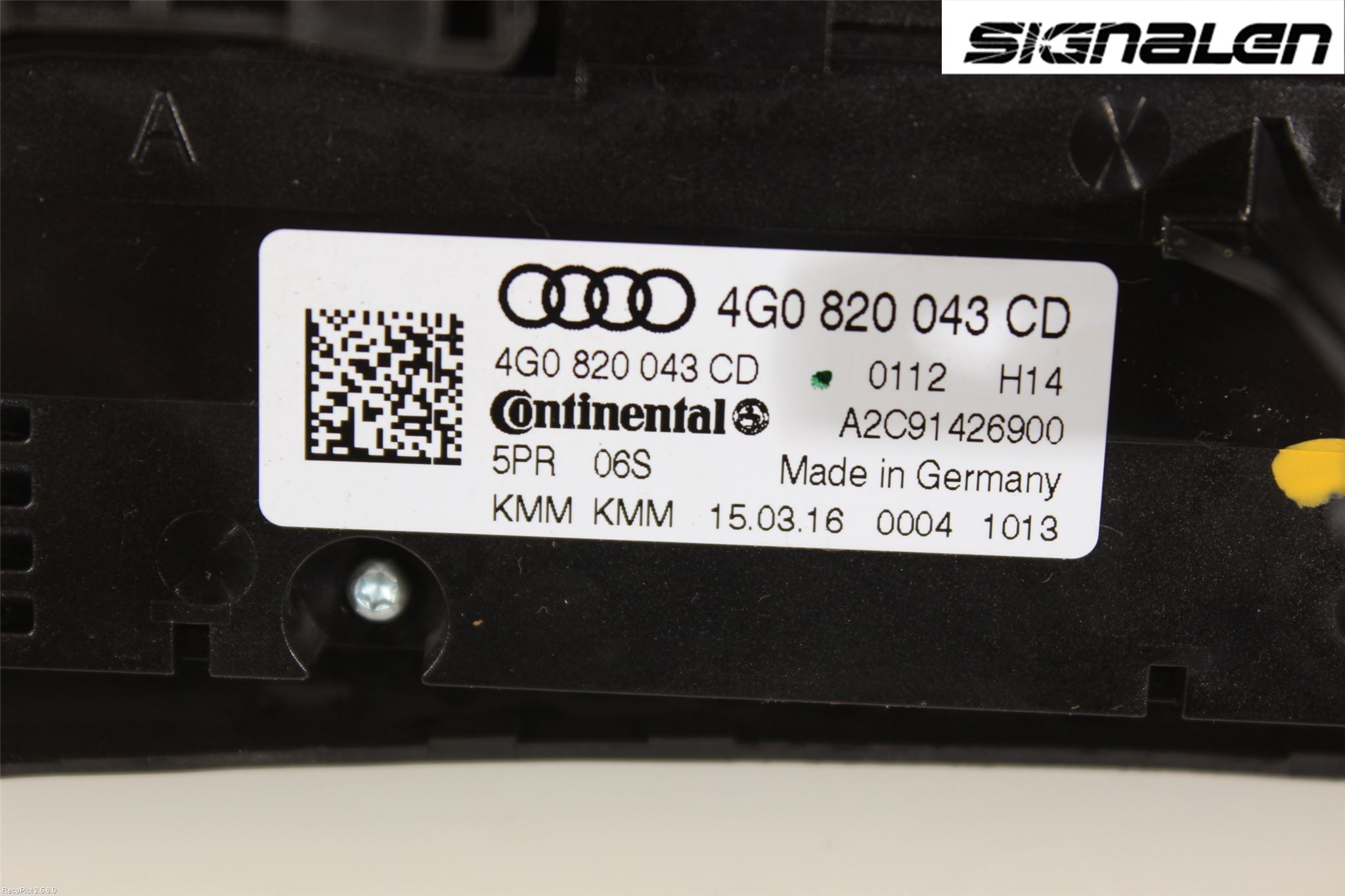 Audi A6 ALLROAD 12-18 Ac Styrenhet Ac Manöveren