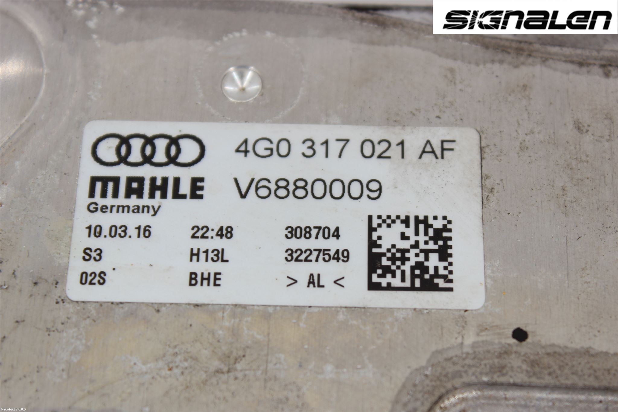Audi A6 ALLROAD 12-18 Oljekylare Automat