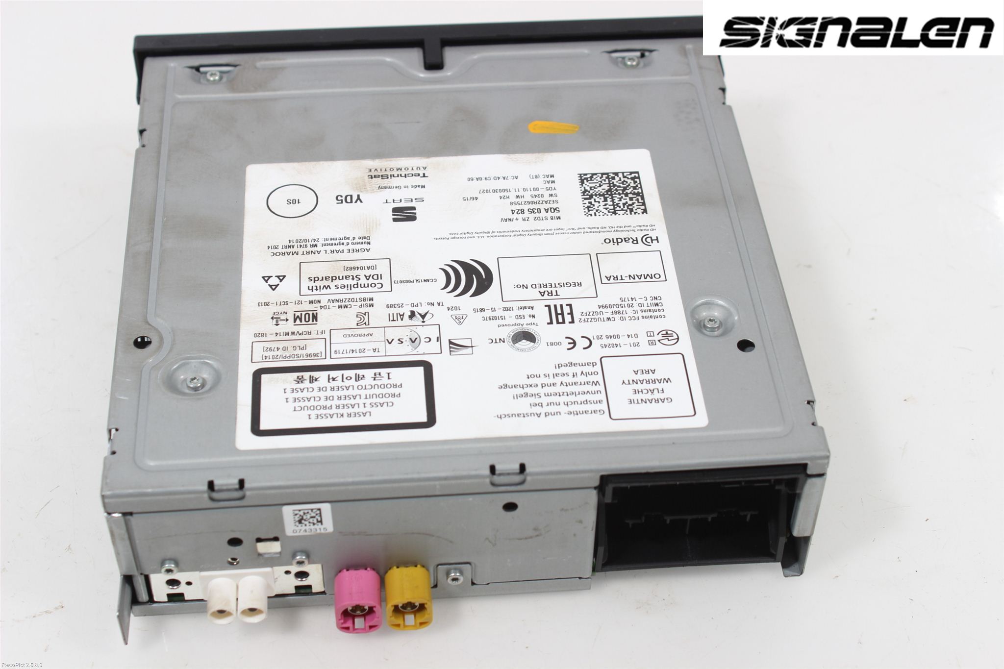 Seat LEON 13-20 Radio