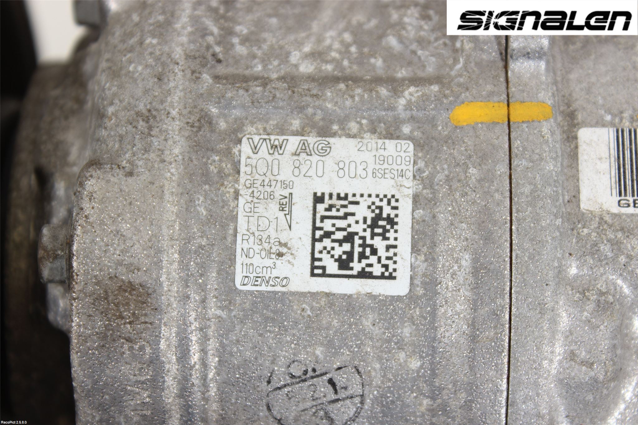 Volkswagen VW GOLF / E-GOLF VII 13-20 Ac Kompressor