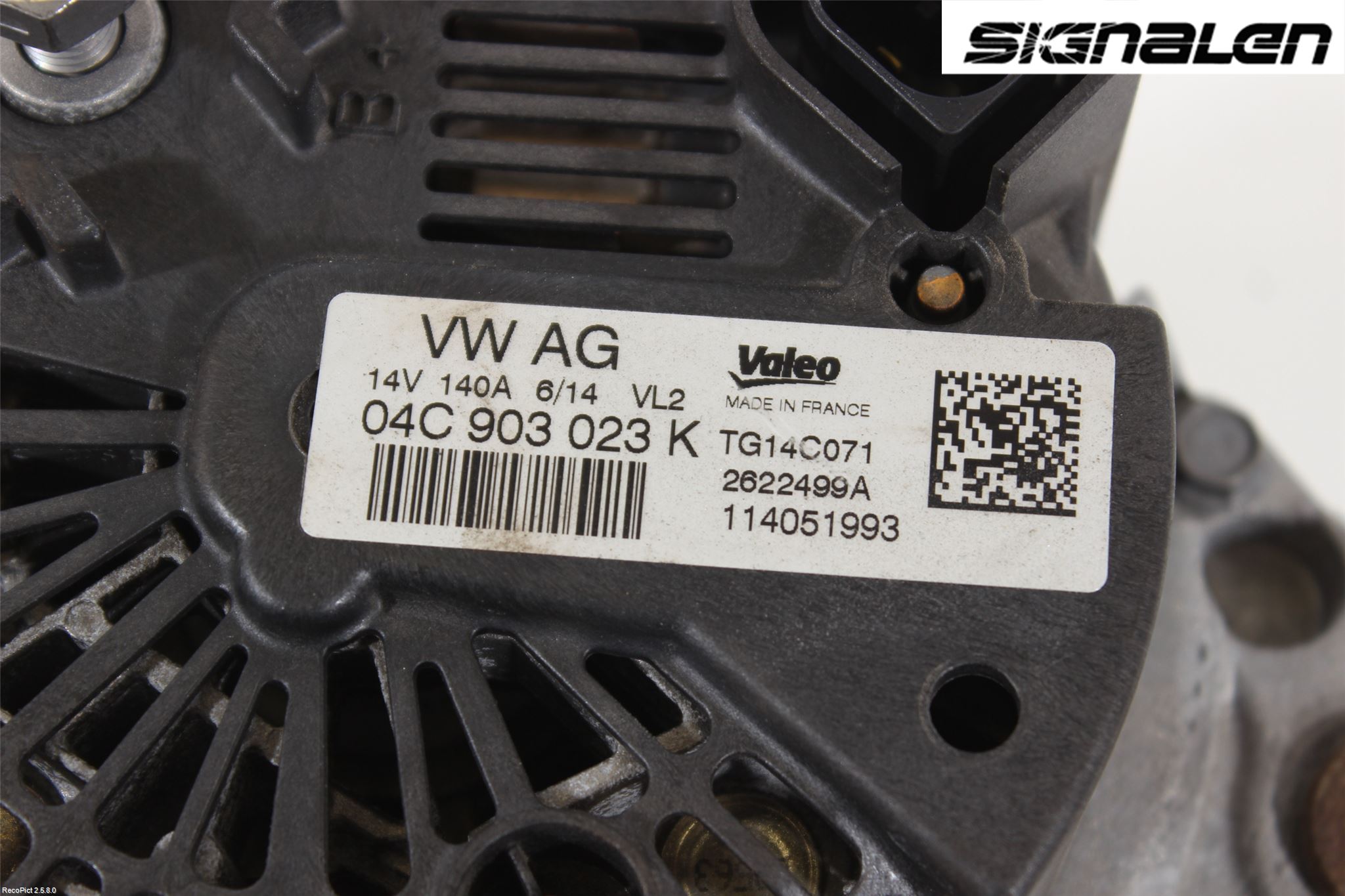Volkswagen VW GOLF / E-GOLF VII 13-20 Generator