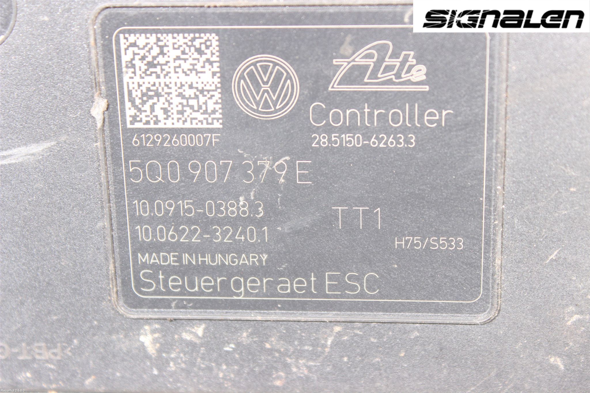 Volkswagen VW GOLF / E-GOLF VII 13-20 Abs Hydraulaggregat