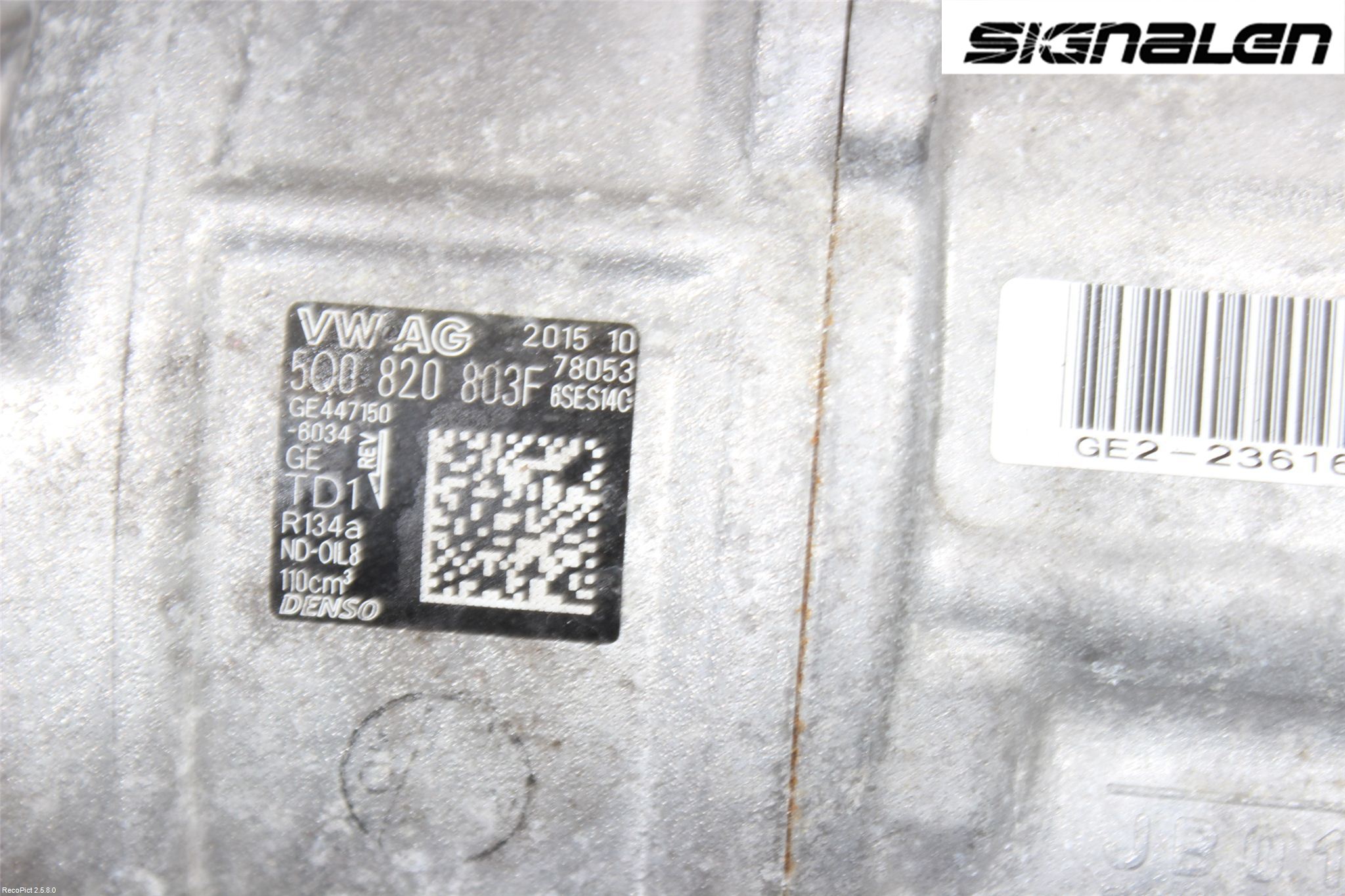 Skoda SUPERB 16-24 Ac Kompressor