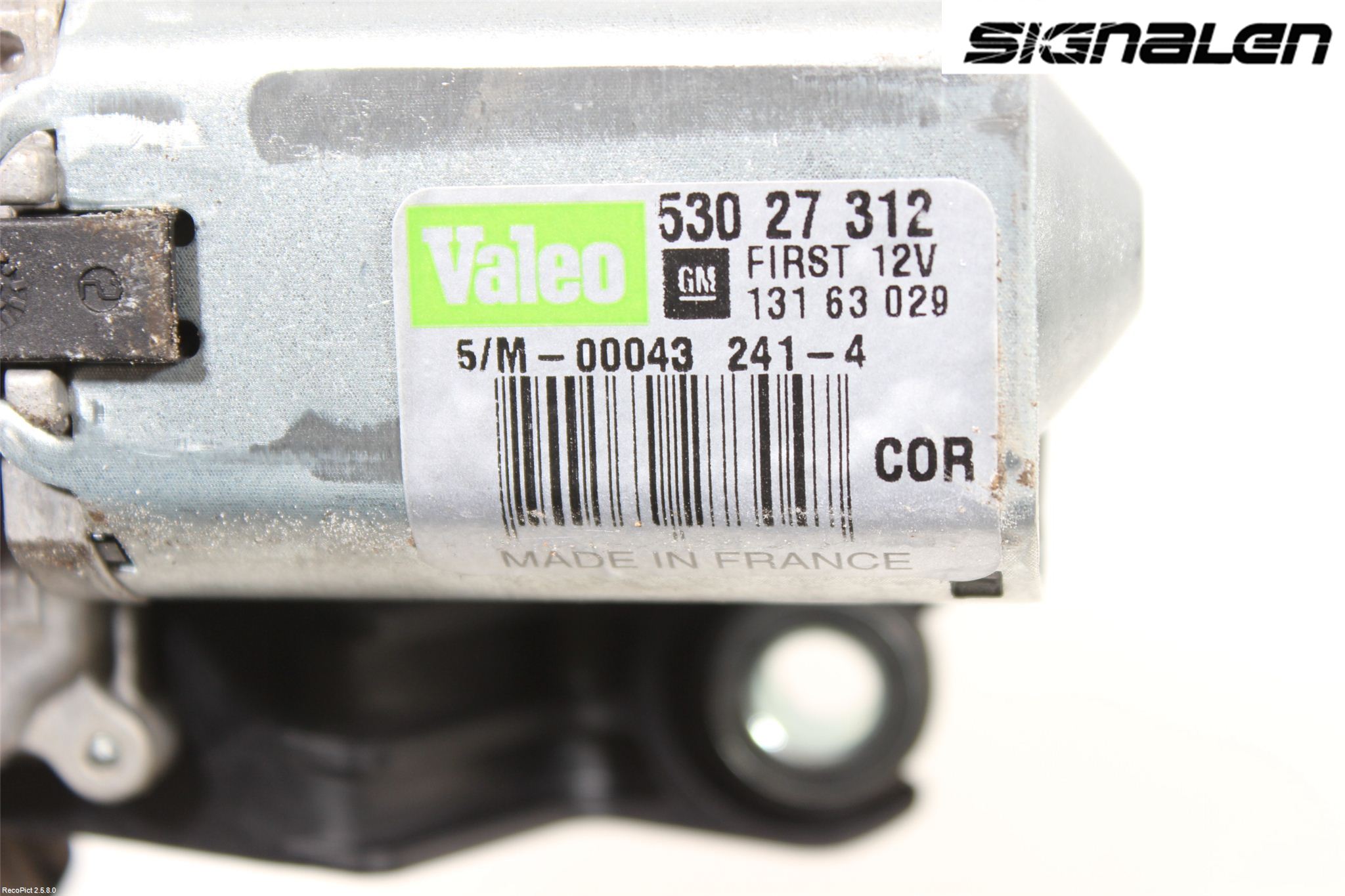 Opel CORSA D 07-14 Torkarmotor Baklucka