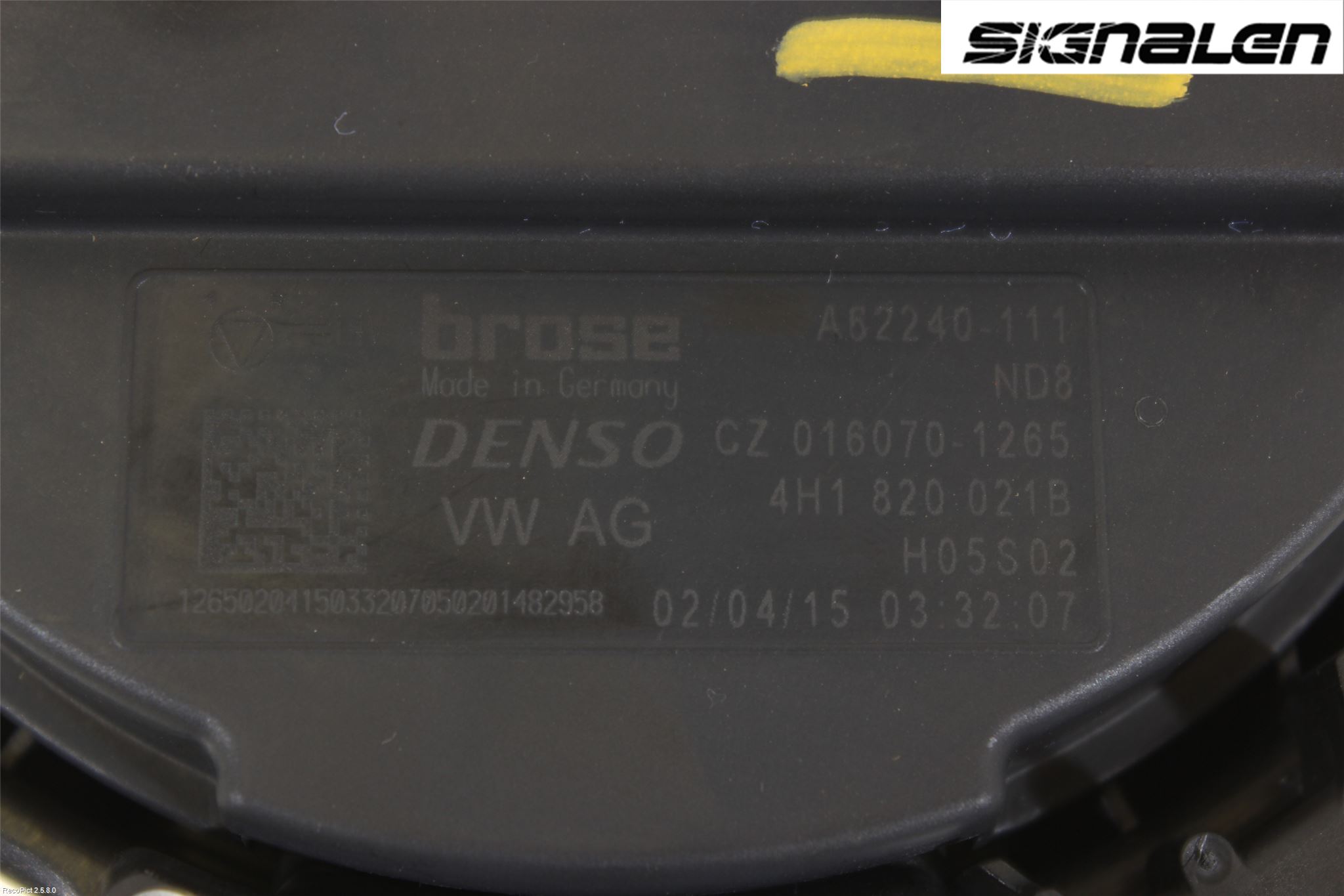 Audi A6/S6 4G 11-18 Värmefläkt