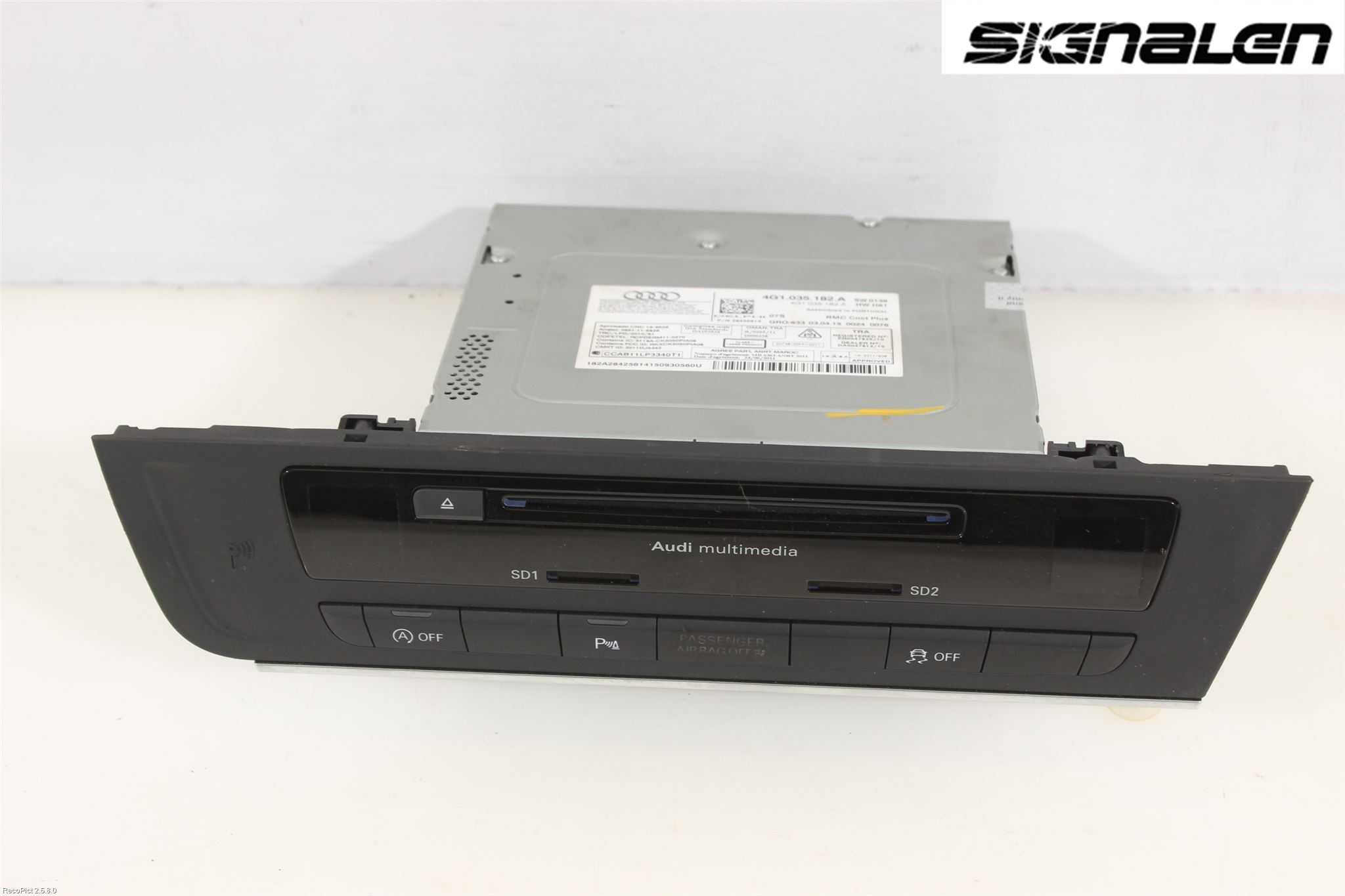 Audi A6/S6 4G 11-18 Radio