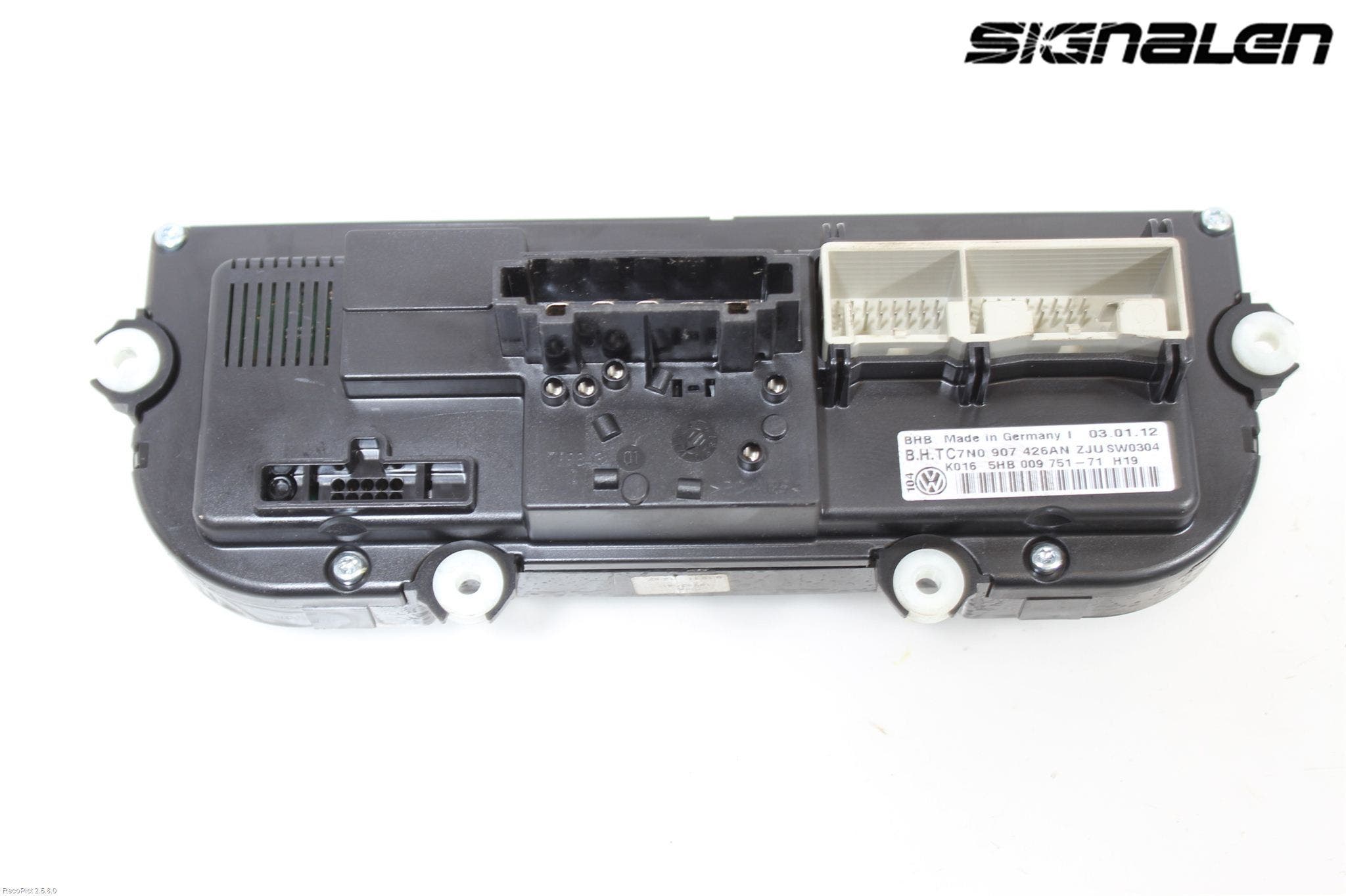 Volkswagen VW CADDY 11-15 Ac Styrenhet Ac Manöveren