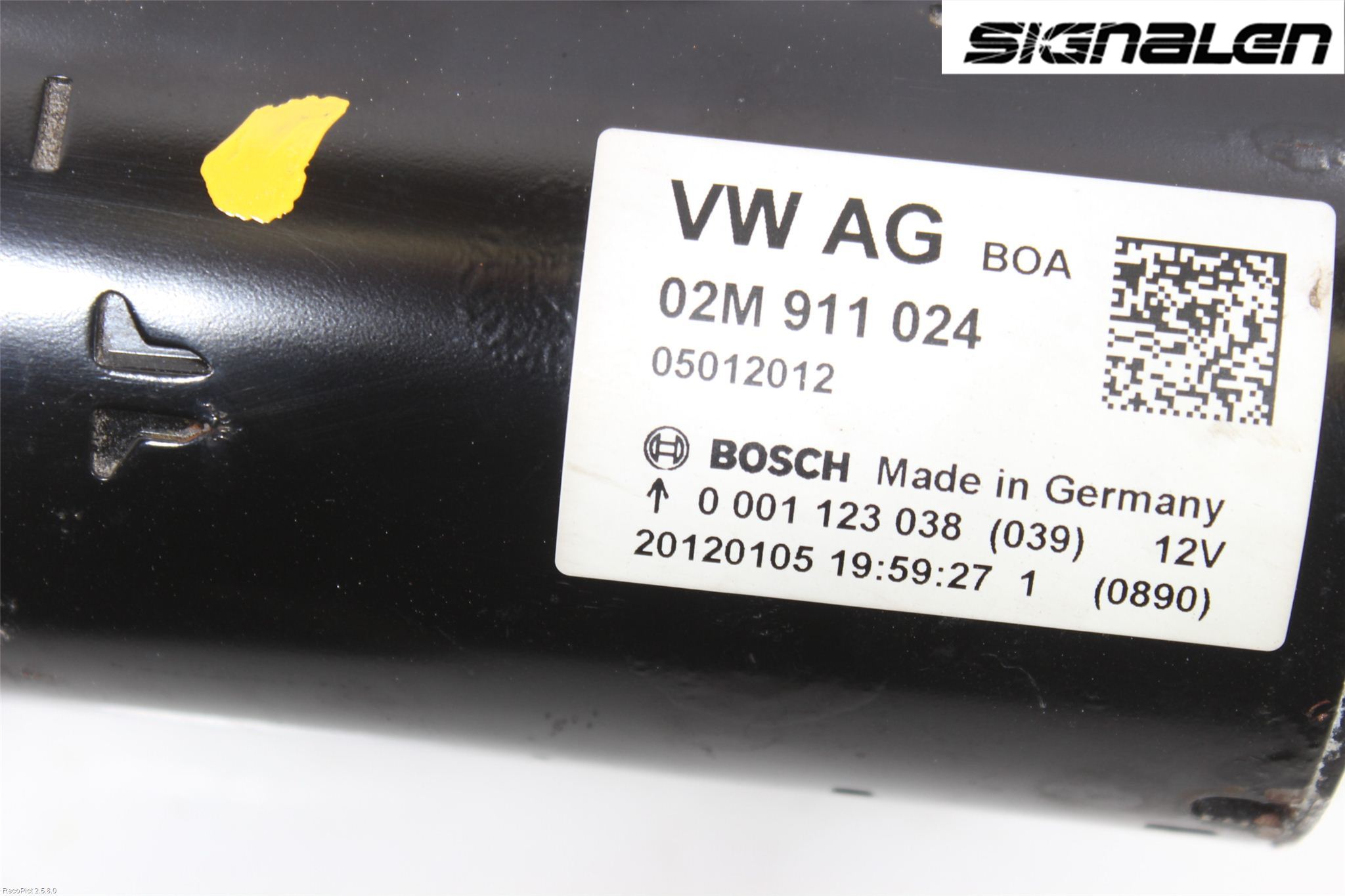 Volkswagen VW CADDY 11-15 Startmotor Diesel