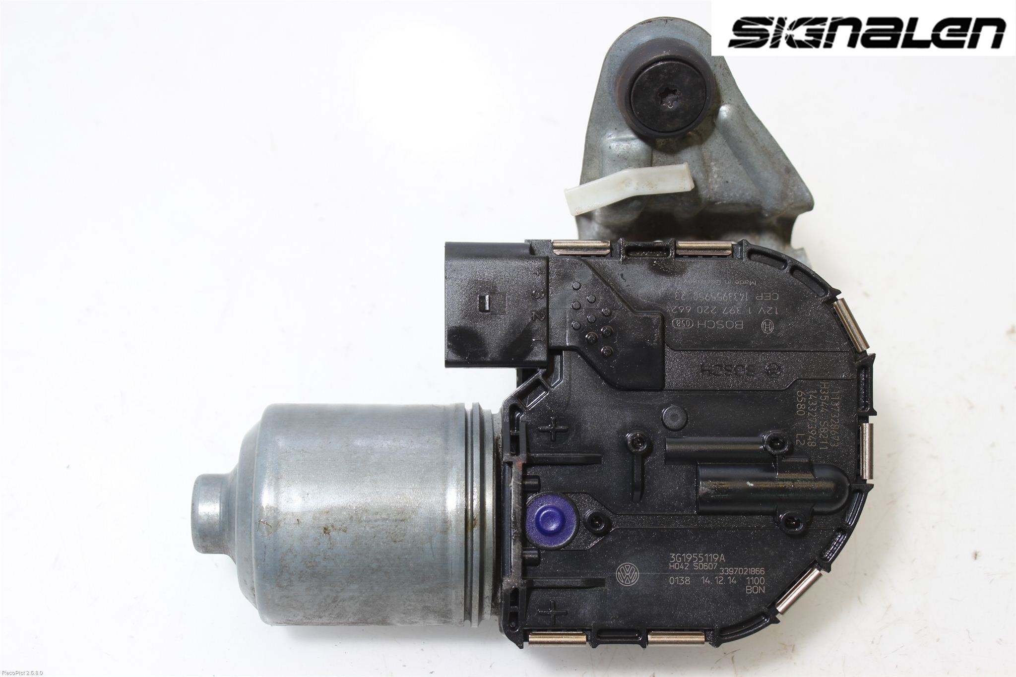 Volkswagen VW PASSAT 15-19 Torkarmotor Vindruta