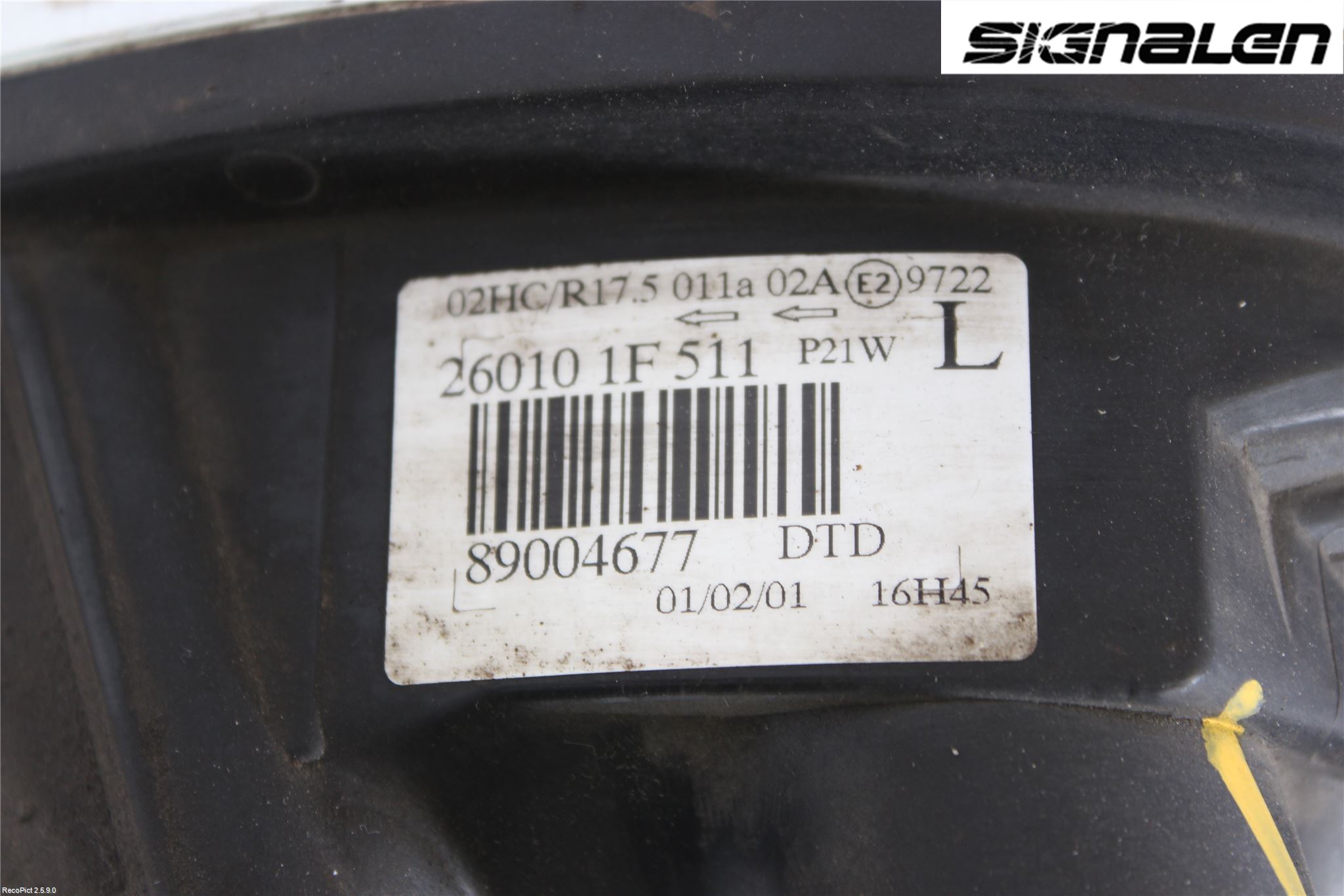 Nissan MICRA 99-02 Strålkastare Höger