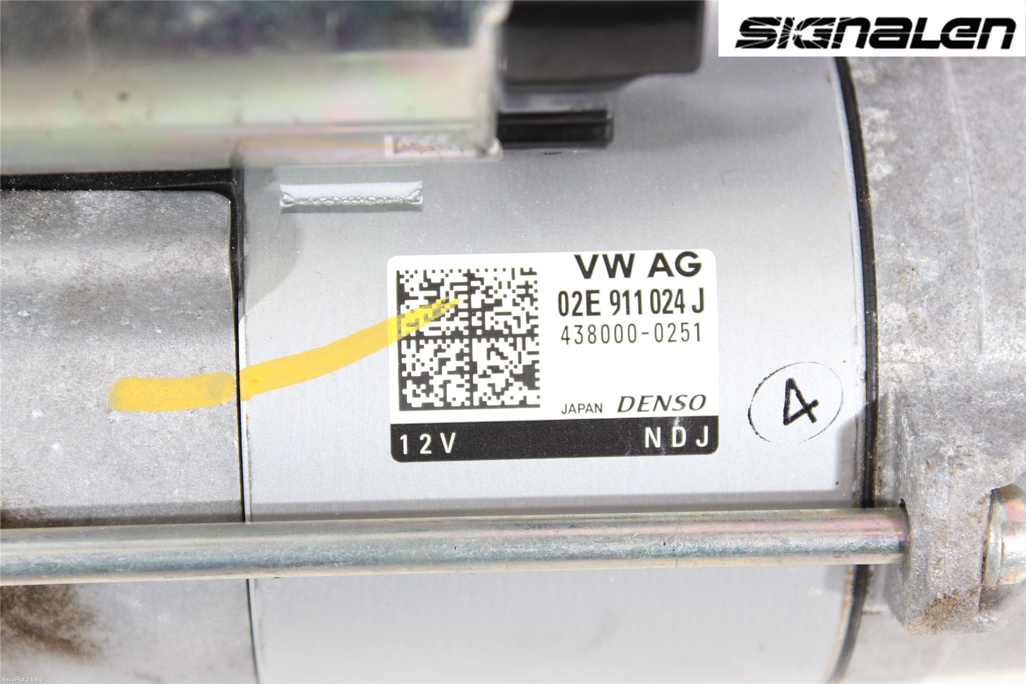 Volkswagen VW PASSAT 15-19 Startmotor Diesel