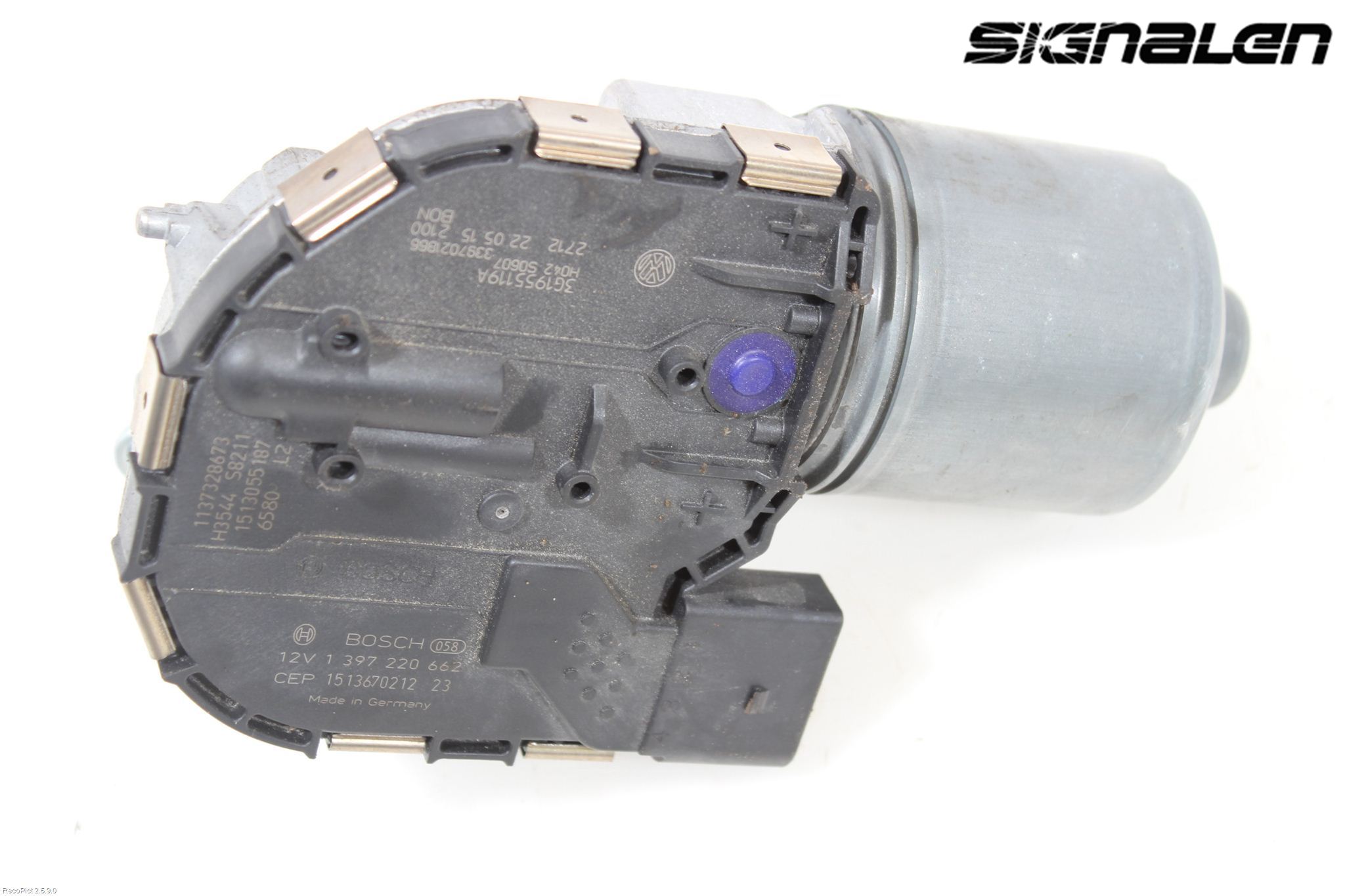 Volkswagen VW PASSAT 15-19 Torkarmotor Vindruta