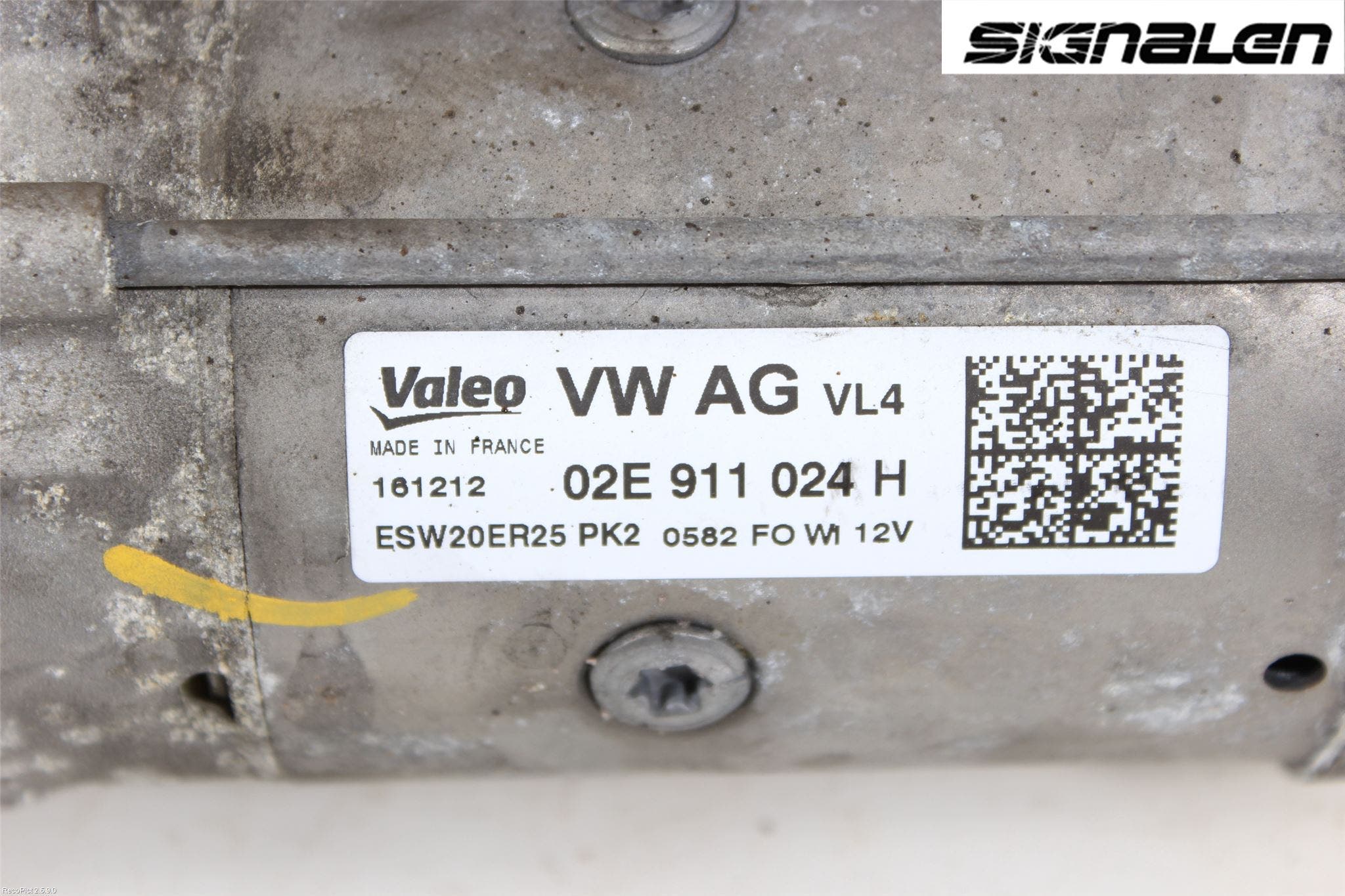 Volkswagen VW PASSAT 11-14 Startmotor Diesel