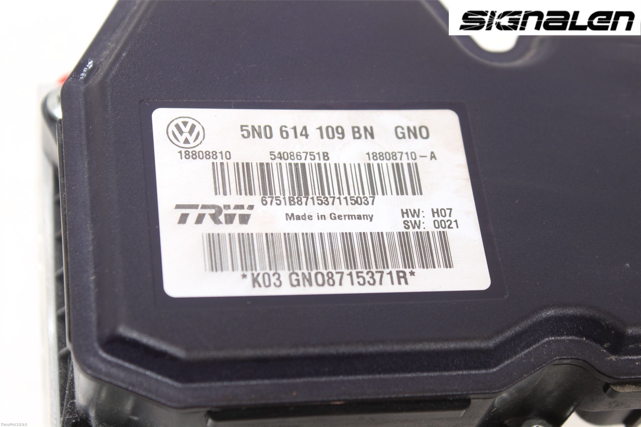 Volkswagen VW TIGUAN 07-16 Abs Hydraulaggregat