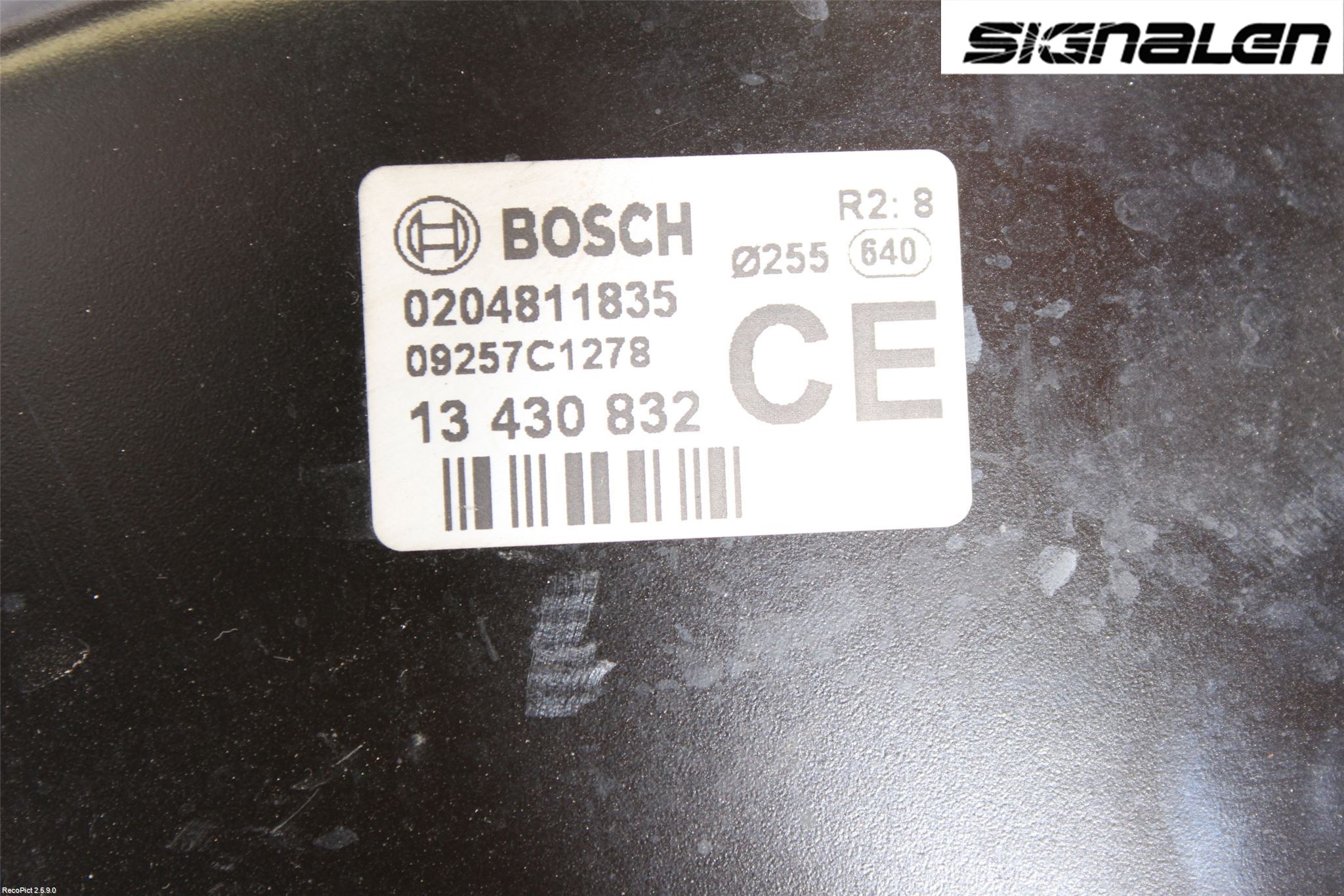 Opel CORSA E 15-19 Bromsservo