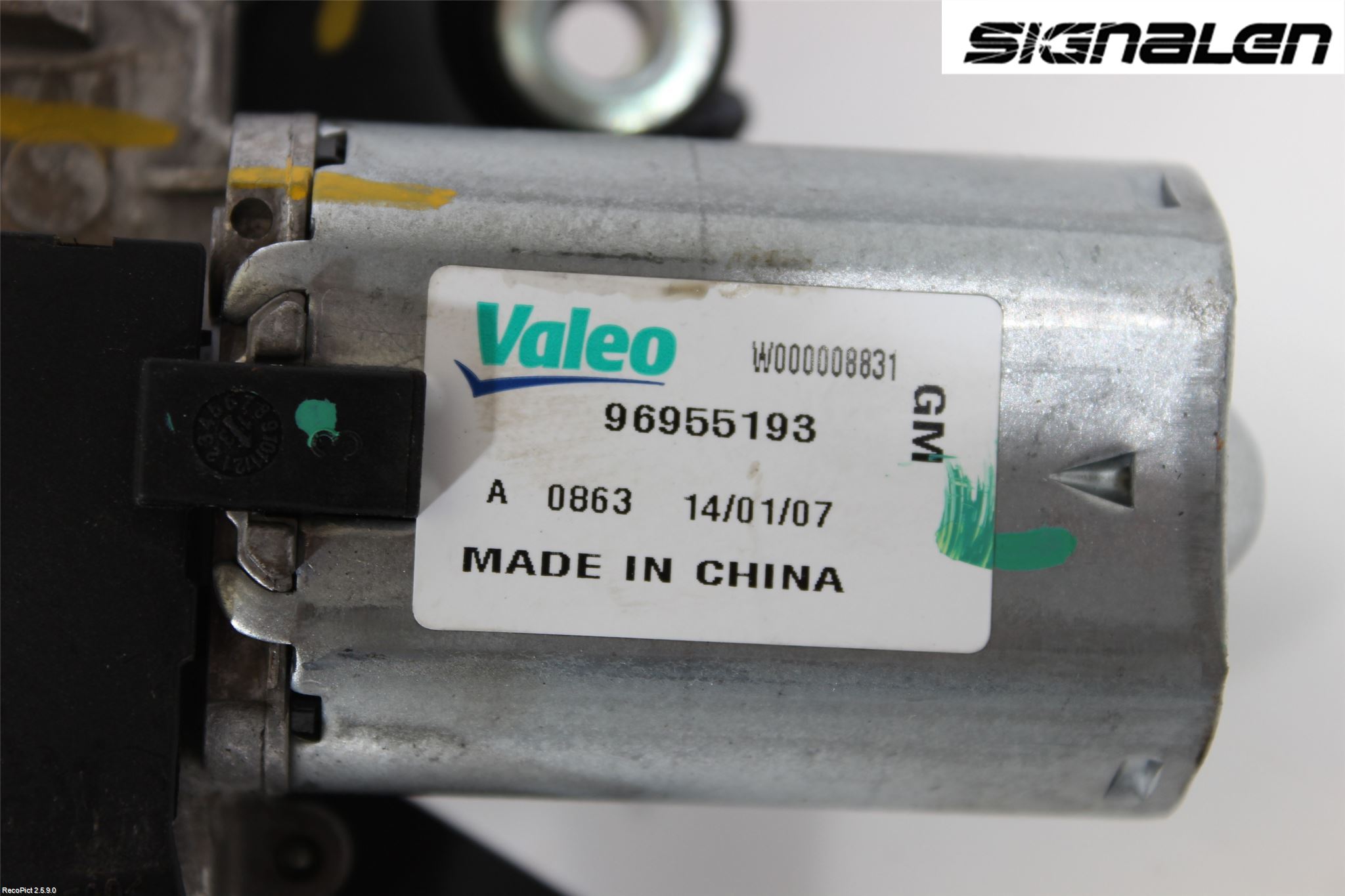 Opel MOKKA 13-20 Torkarmotor Baklucka