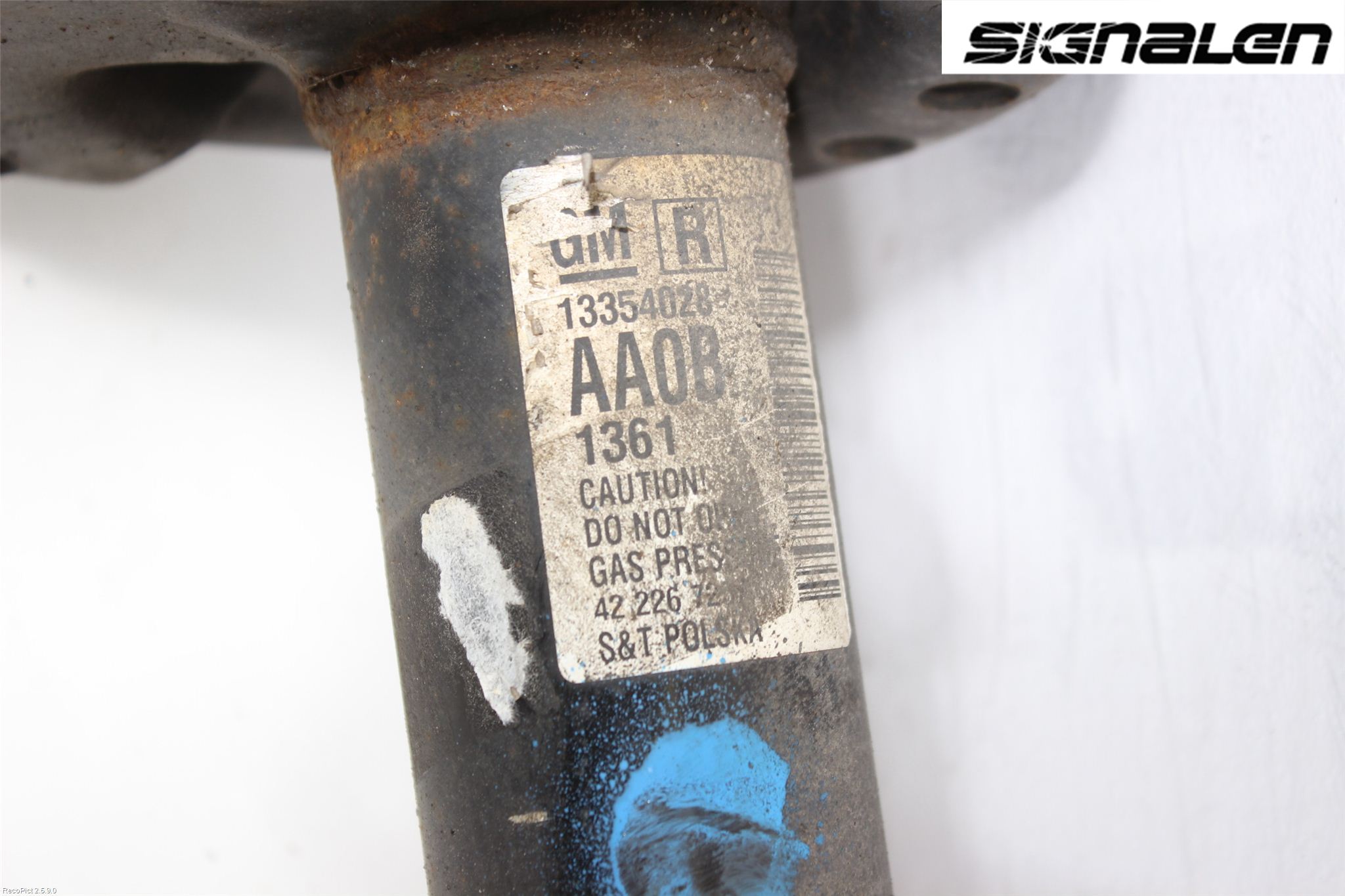 Opel ASTRA J 10-15 Fjäderben Fram Höger