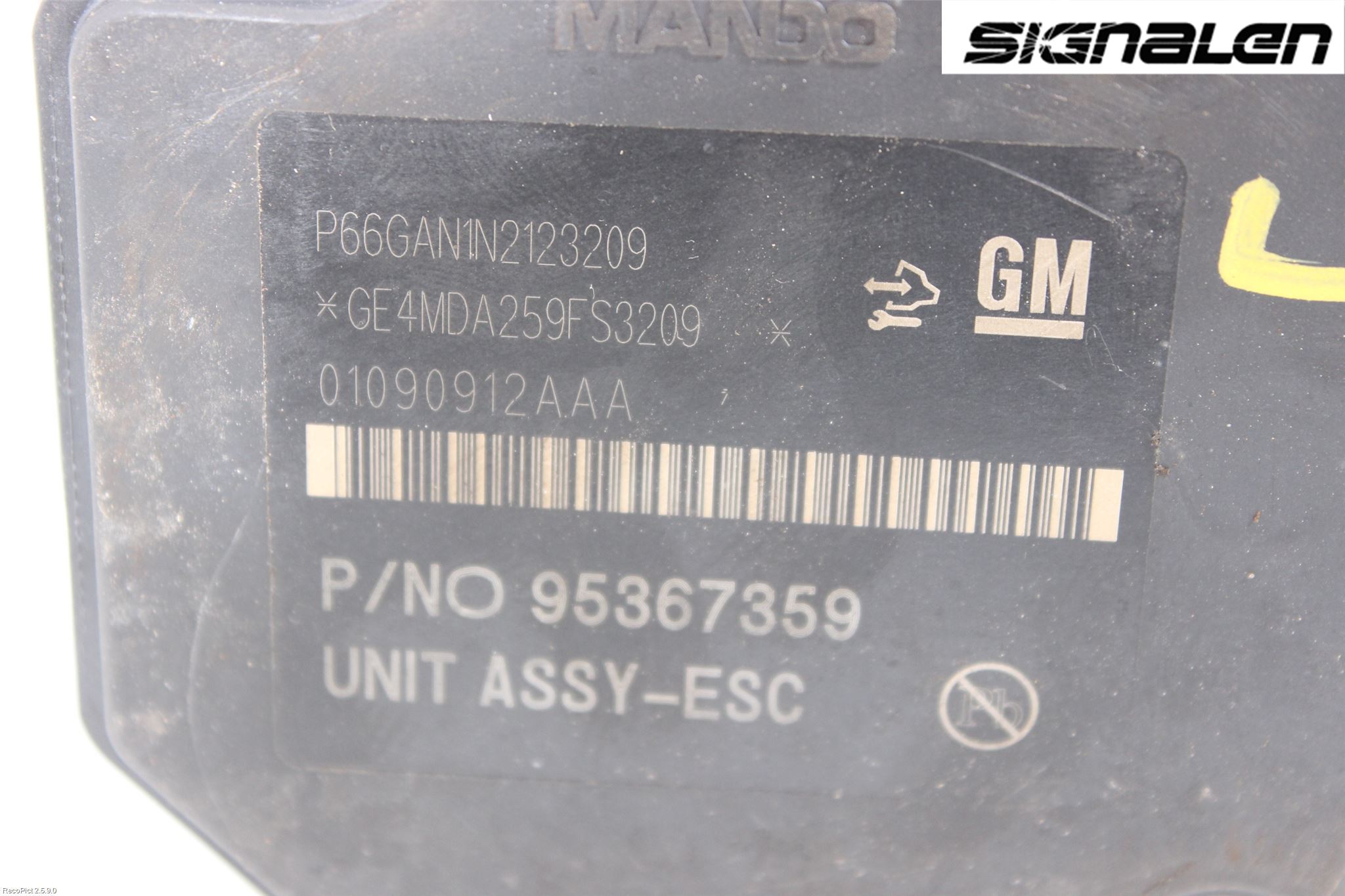 Opel MOKKA 13-20 Abs Hydraulaggregat