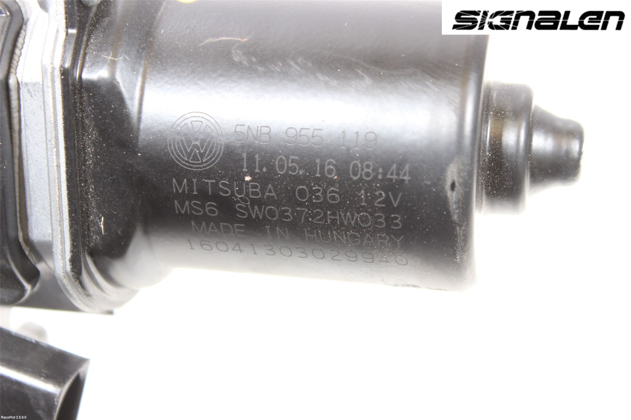 Volkswagen VW TIGUAN 07-16 Torkarmotor Vindruta